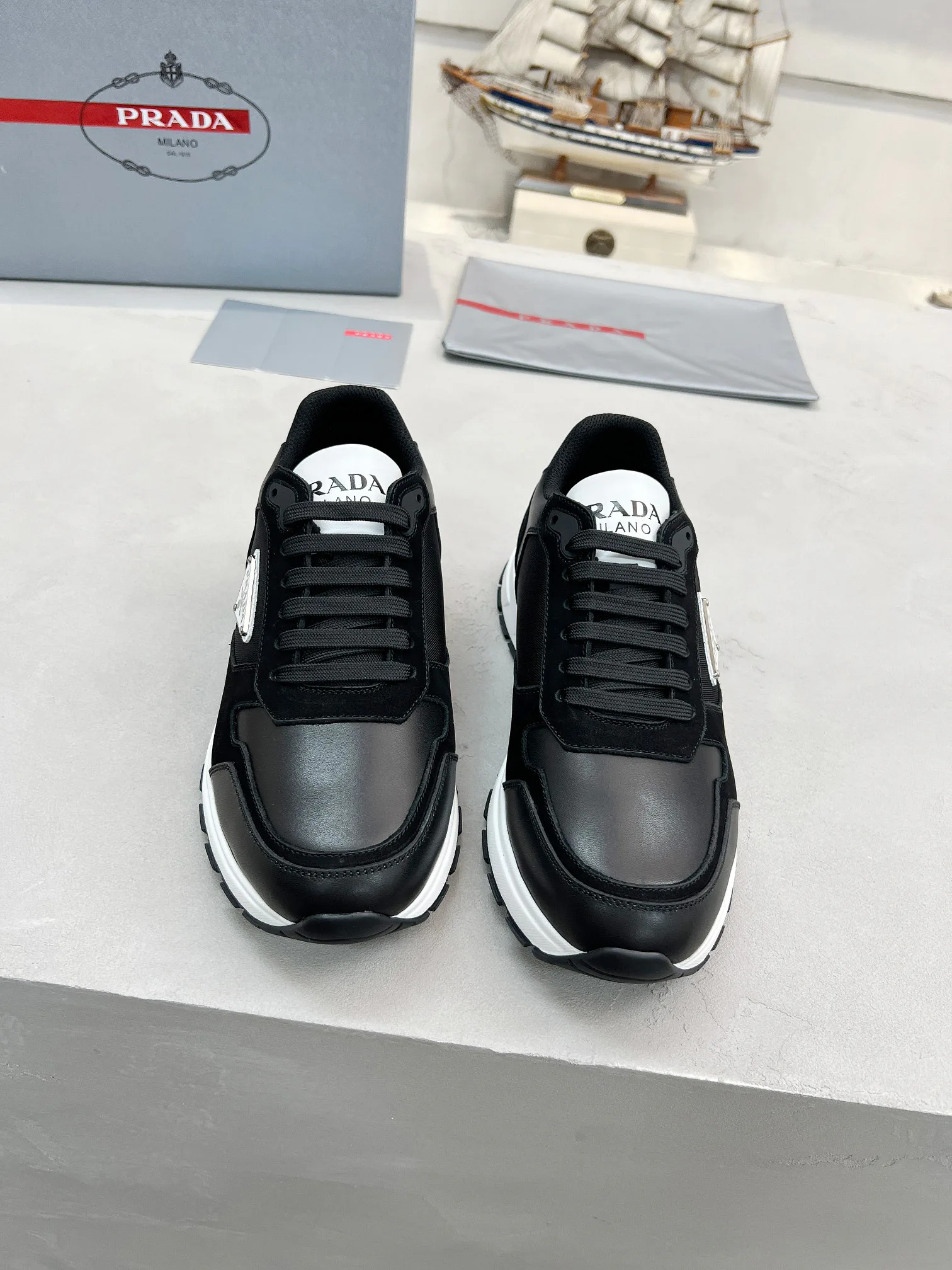 Кроссовки Мужские Prada 1801622