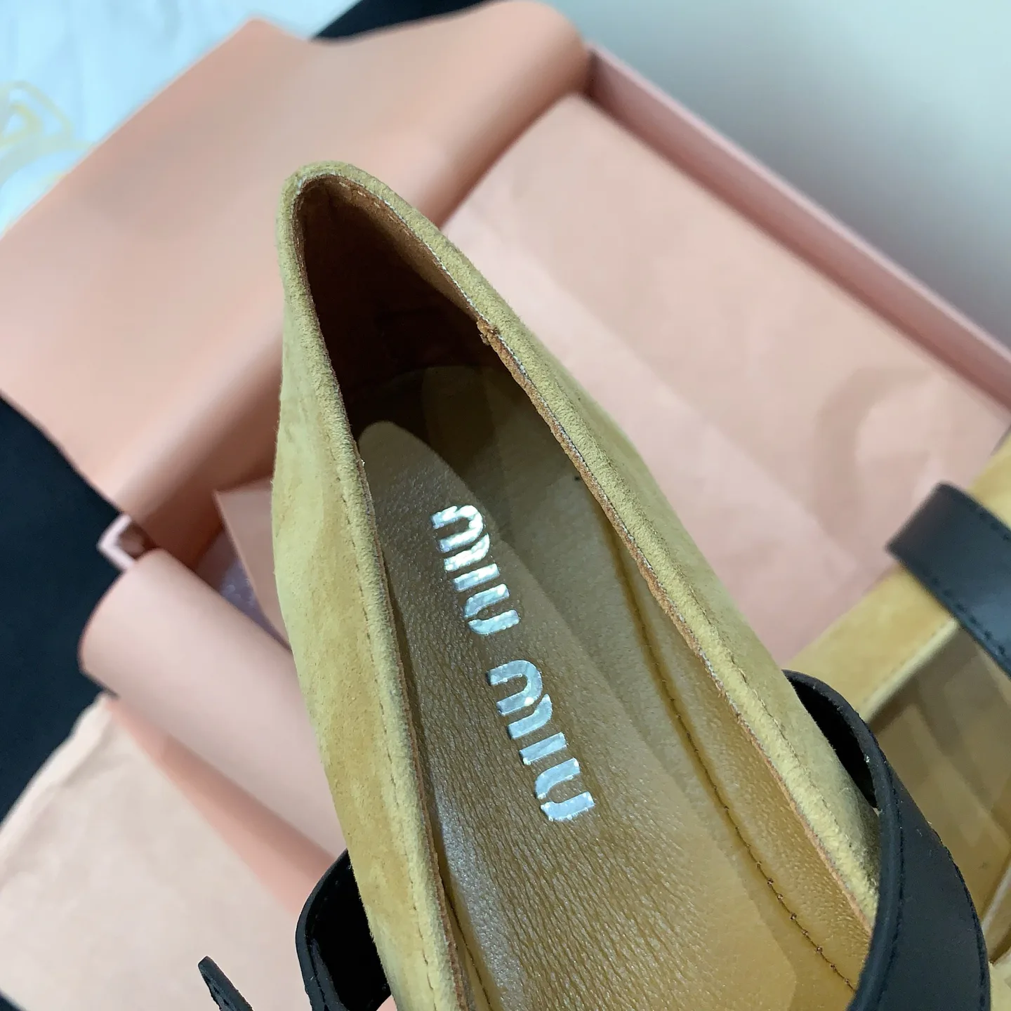 Балетки Женские Miu Miu 12696592