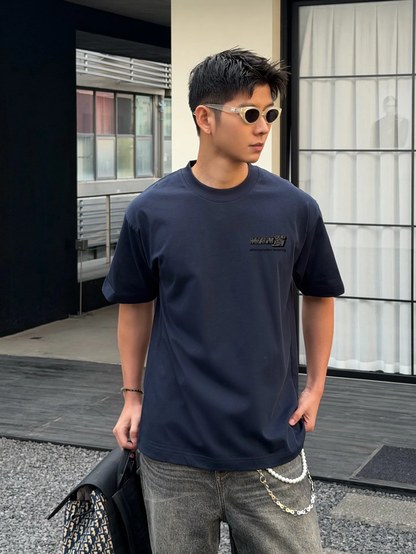 Футболки Мужские Alexander Wang 11608055