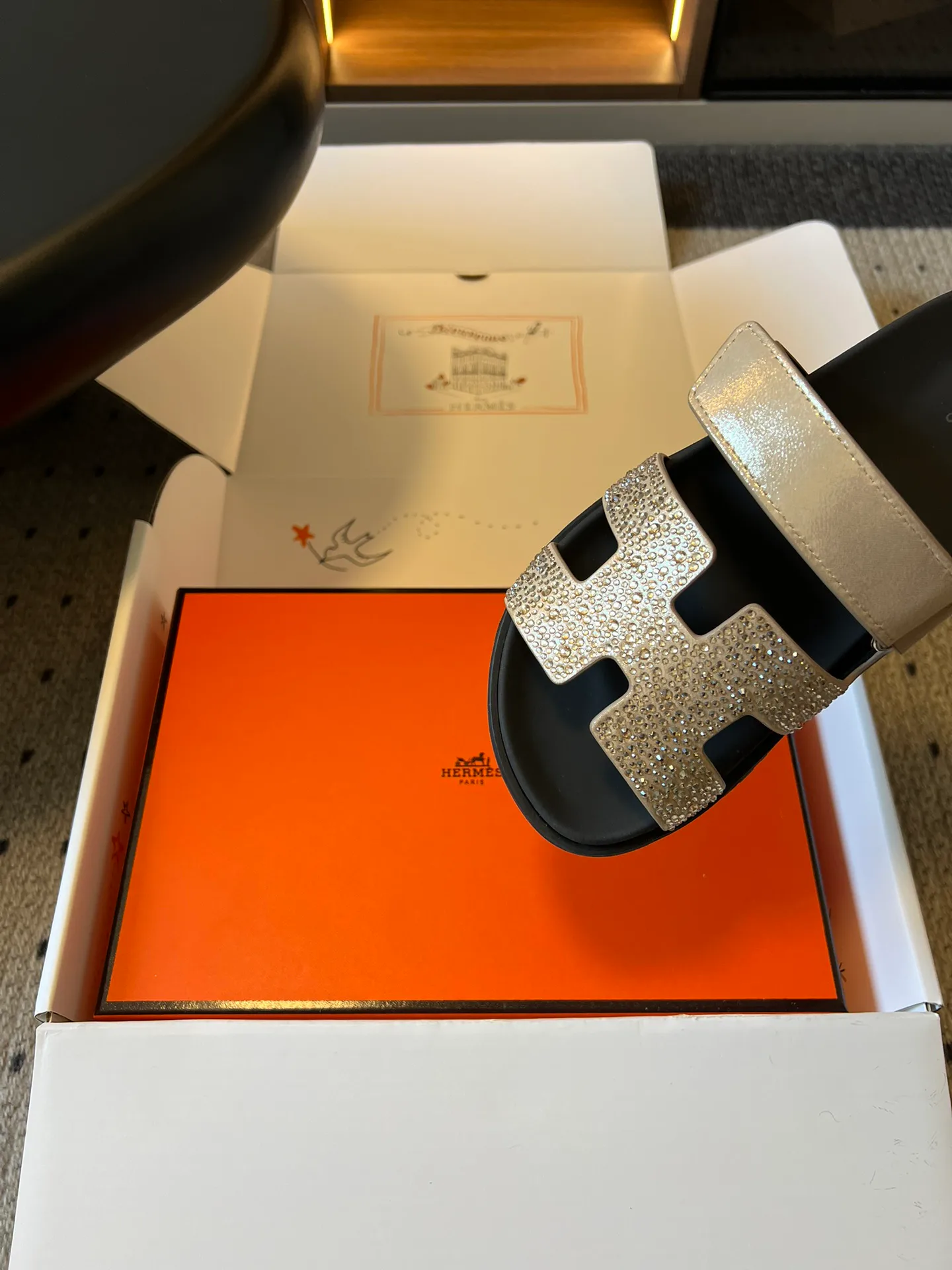 Шлепанцы Женские Hermes 12777665