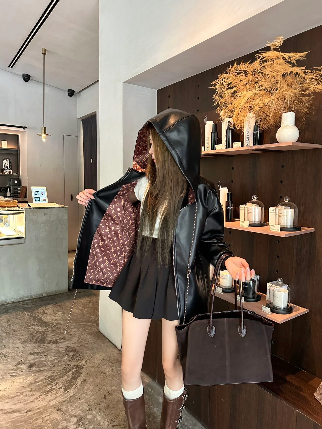 Кожаные Куртки И Дублёнки Женские Louis Vuitton 424742