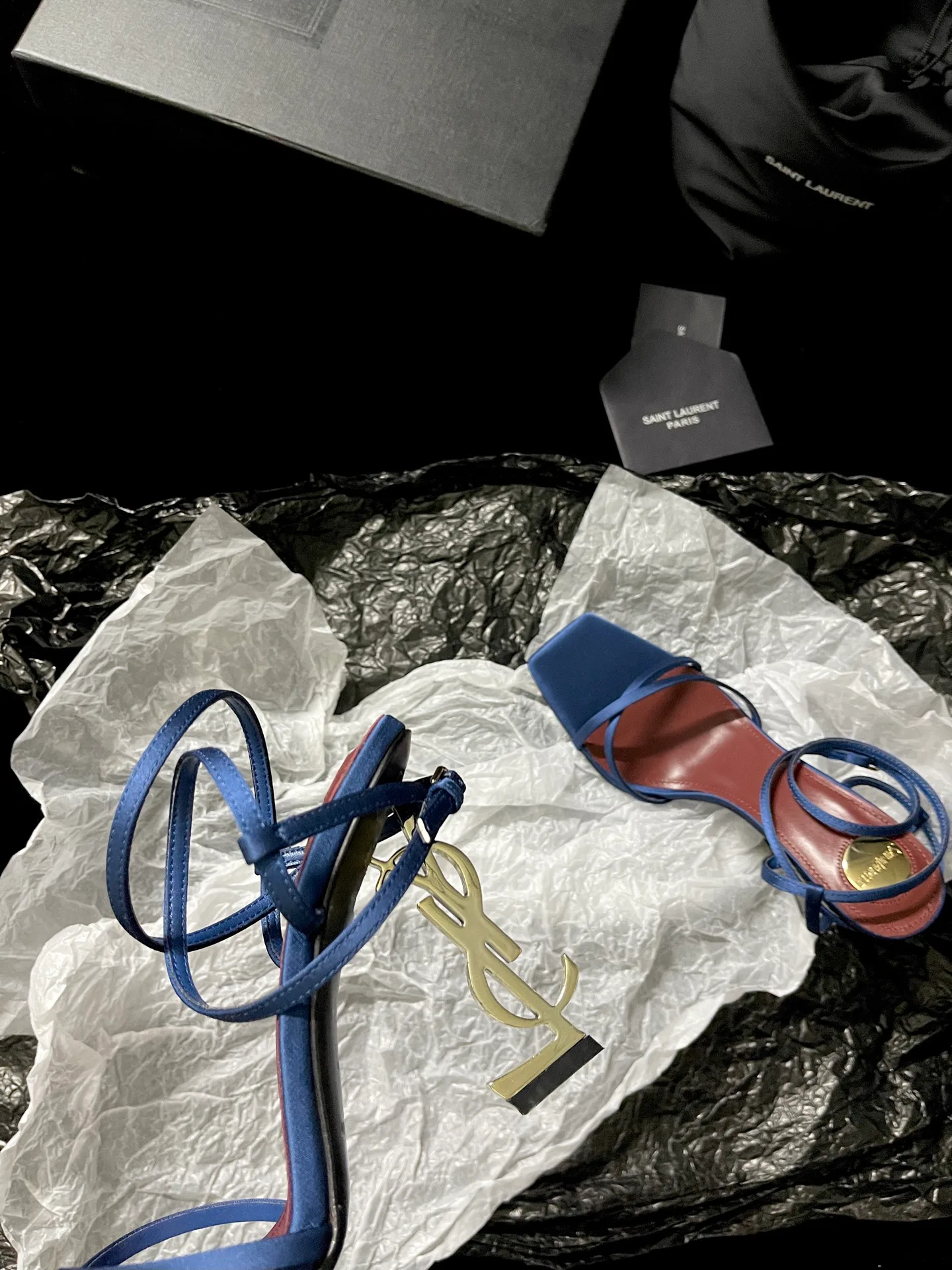 Босоножки Женские Saint Laurent 24756