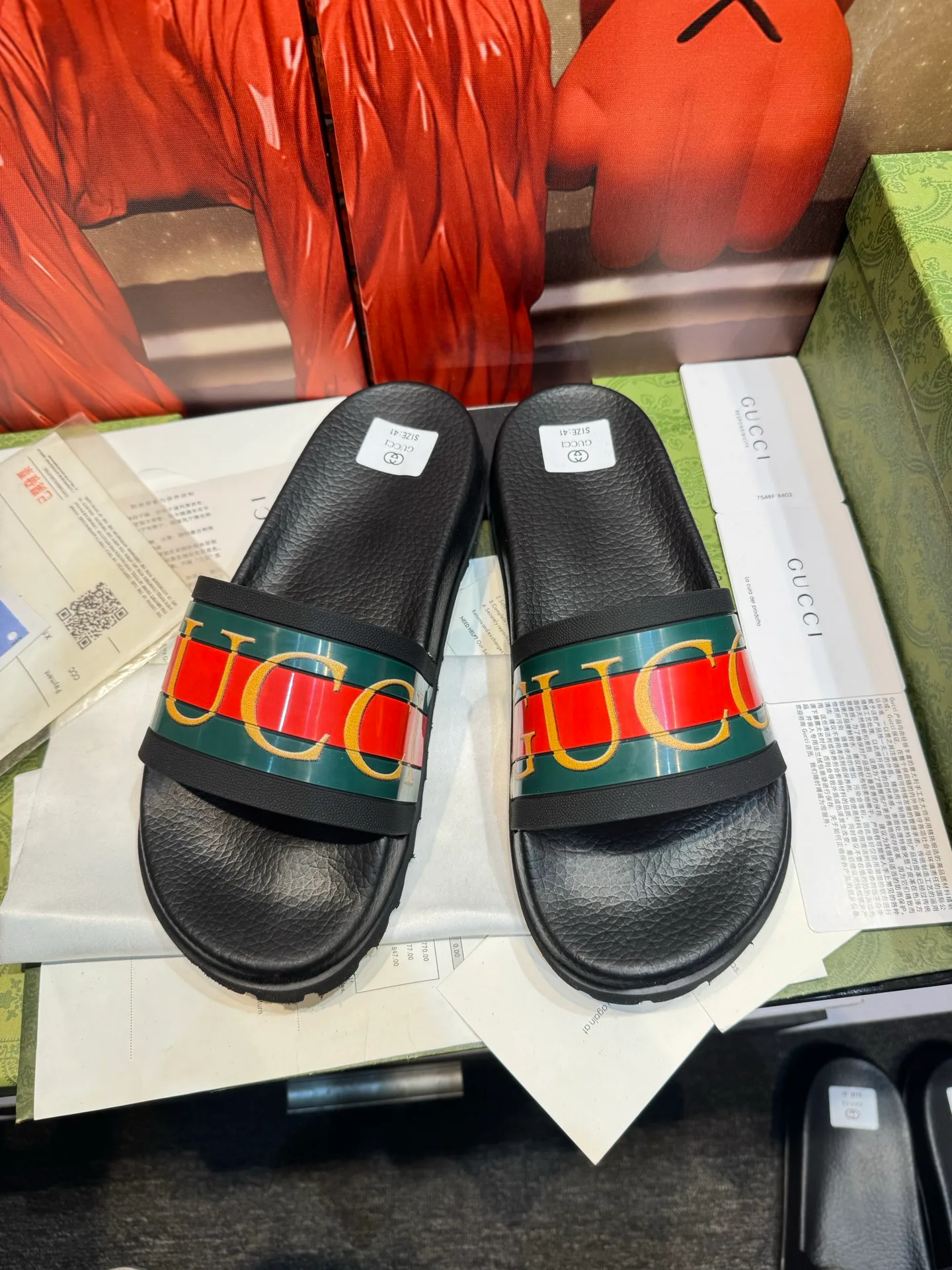 Шлепанцы Женские Gucci 10313900