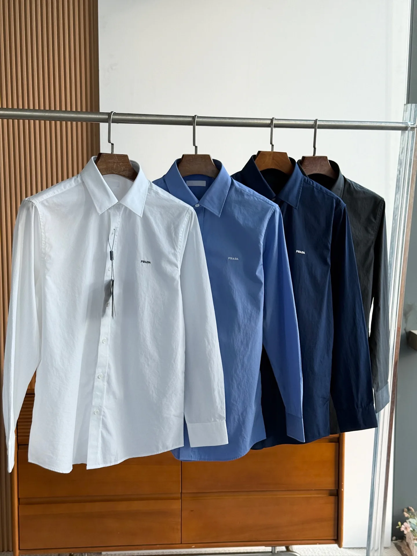 Рубашки Мужские Prada 1807007