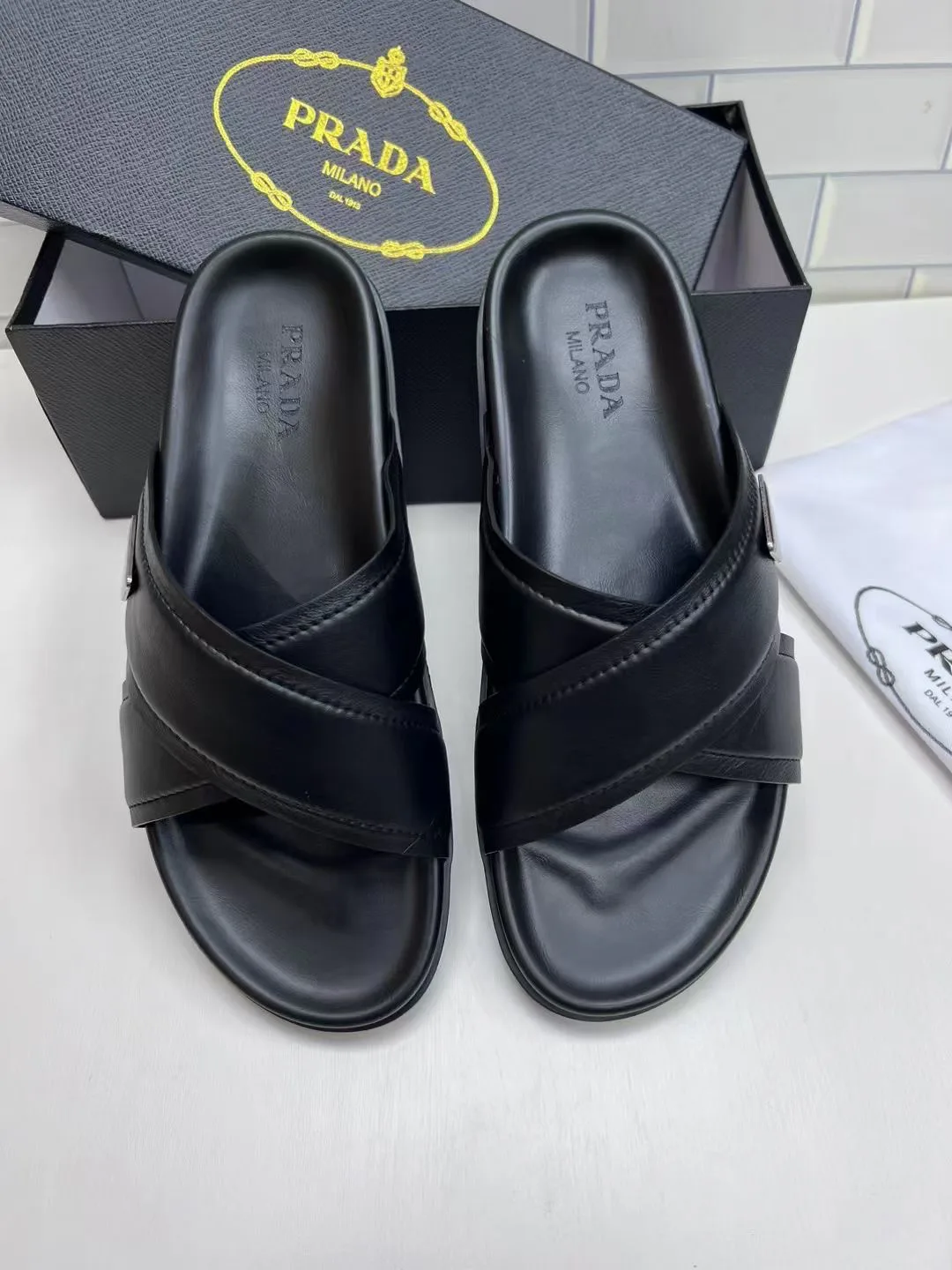 Шлепанцы Мужские Prada 17037955