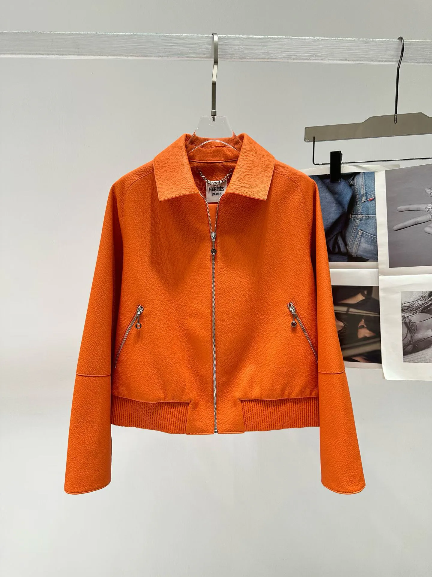 Кожаные Куртки И Дублёнки Женские Hermes 19333169