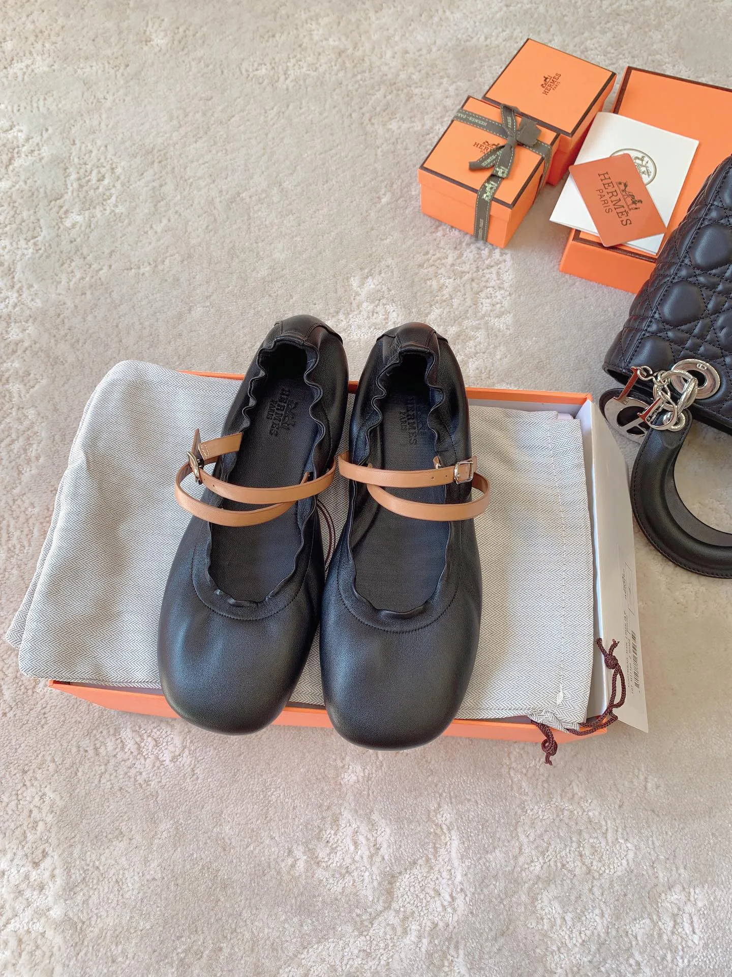 Балетки Женские Hermes 2211702