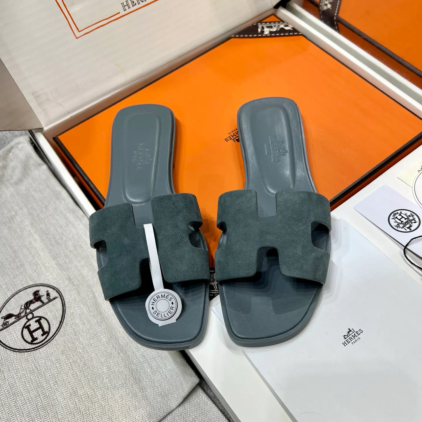 Шлепанцы Женские Hermes 5156690