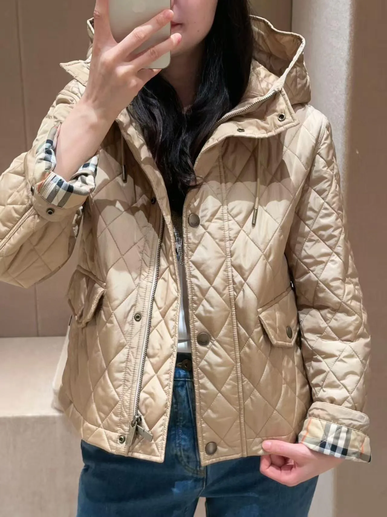 Куртки И Пуховики Женские Burberry 252711