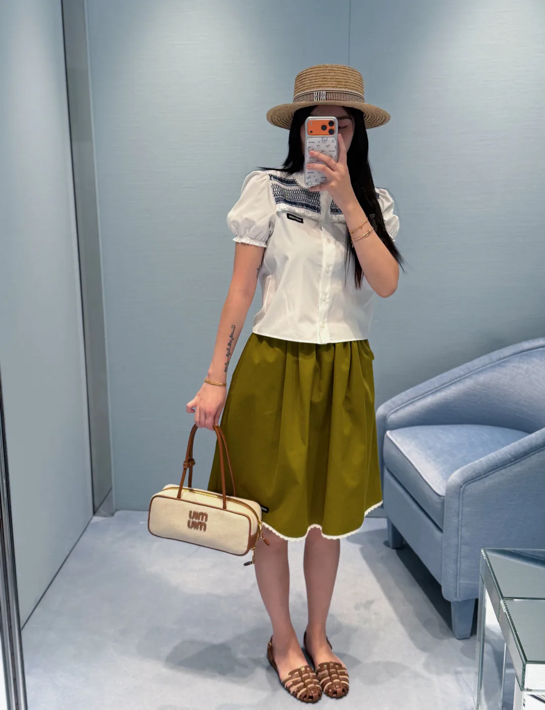 Рубашки Женские Miu Miu 17540836