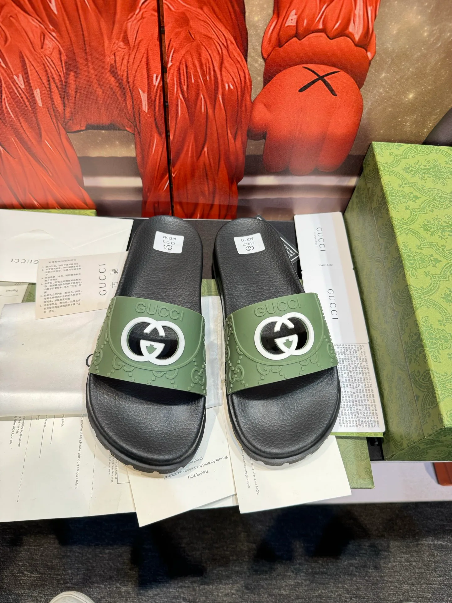 Шлепанцы Женские Gucci 10199404