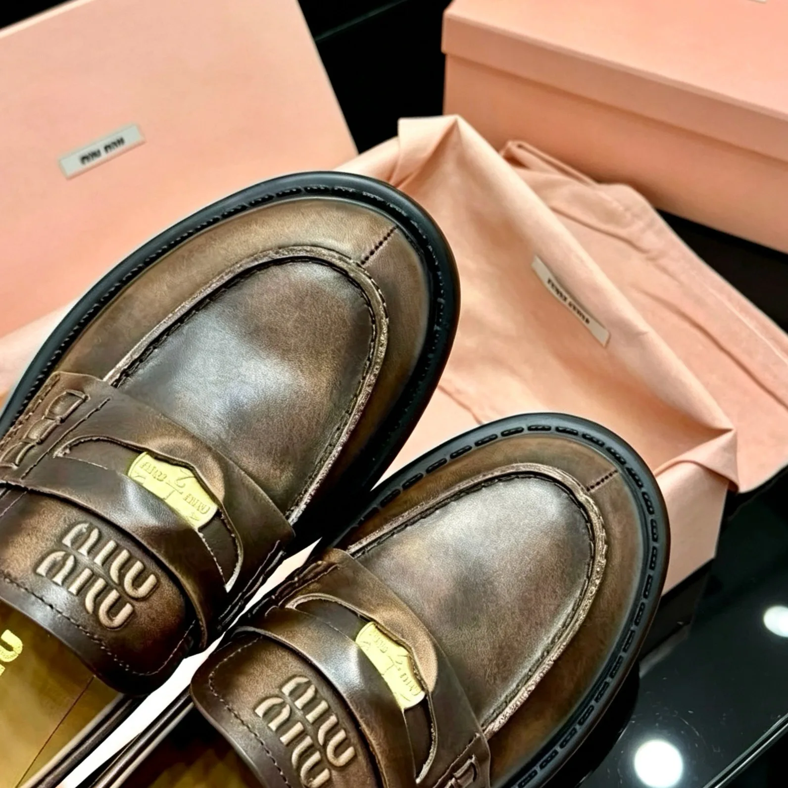 Лоферы И Мокасины Женские Miu Miu 18703356