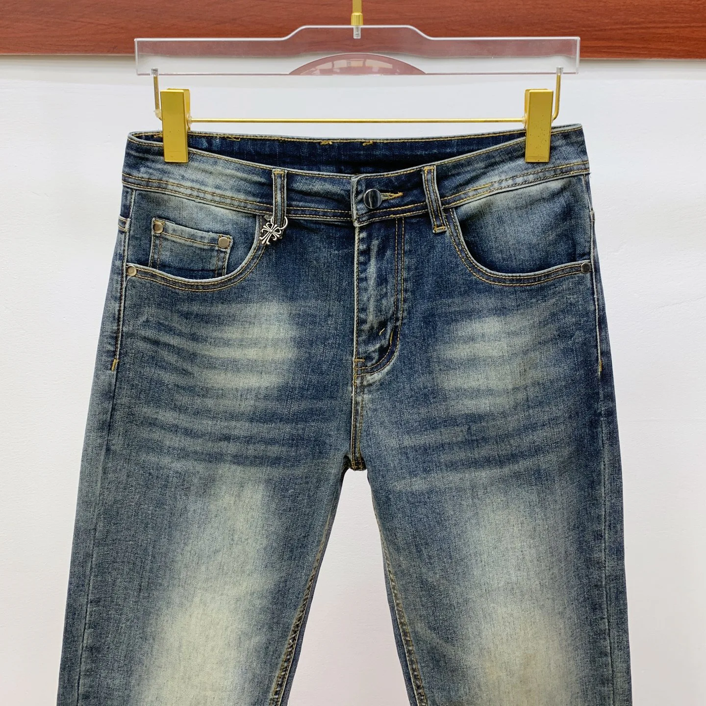 Джинсы Мужские Chrome Hearts 135258