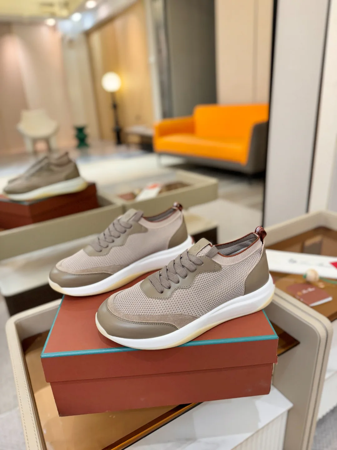 Кроссовки Мужские Loro Piana 18039627