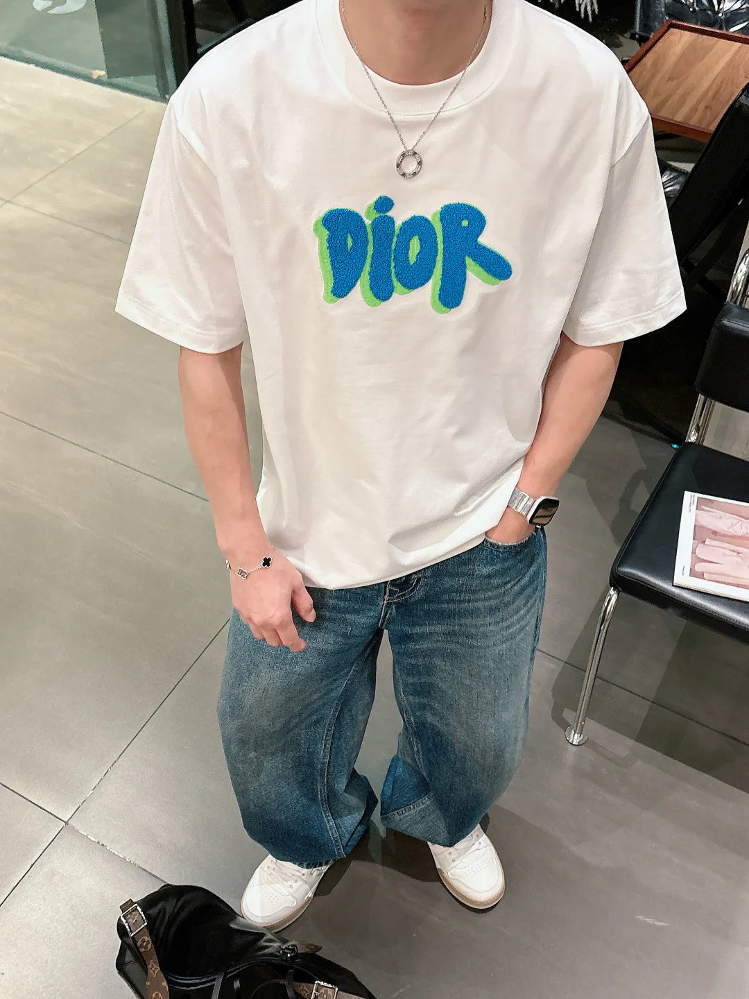 Футболки Мужские Christian Dior 9465269