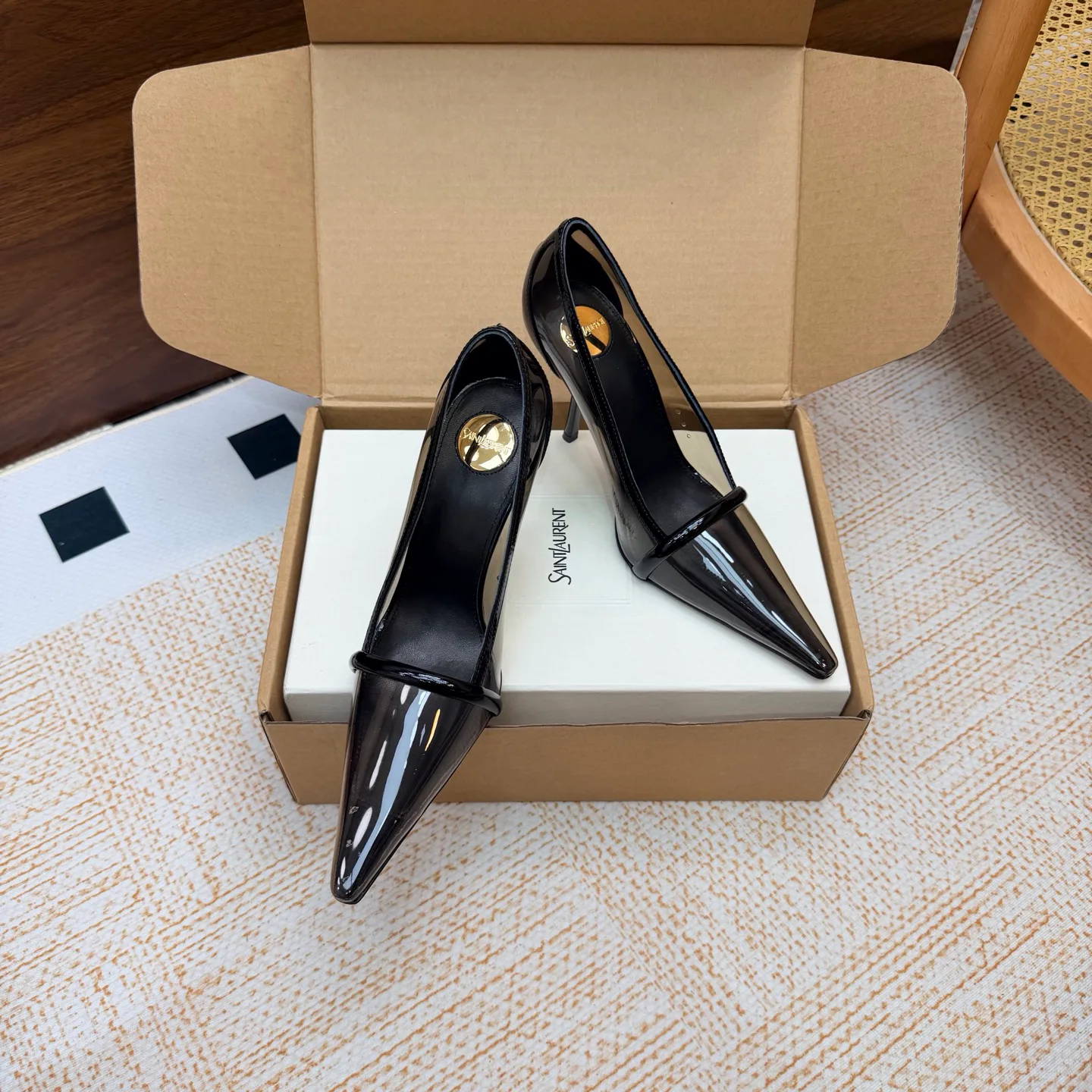 Туфли Женские Saint Laurent 17604552