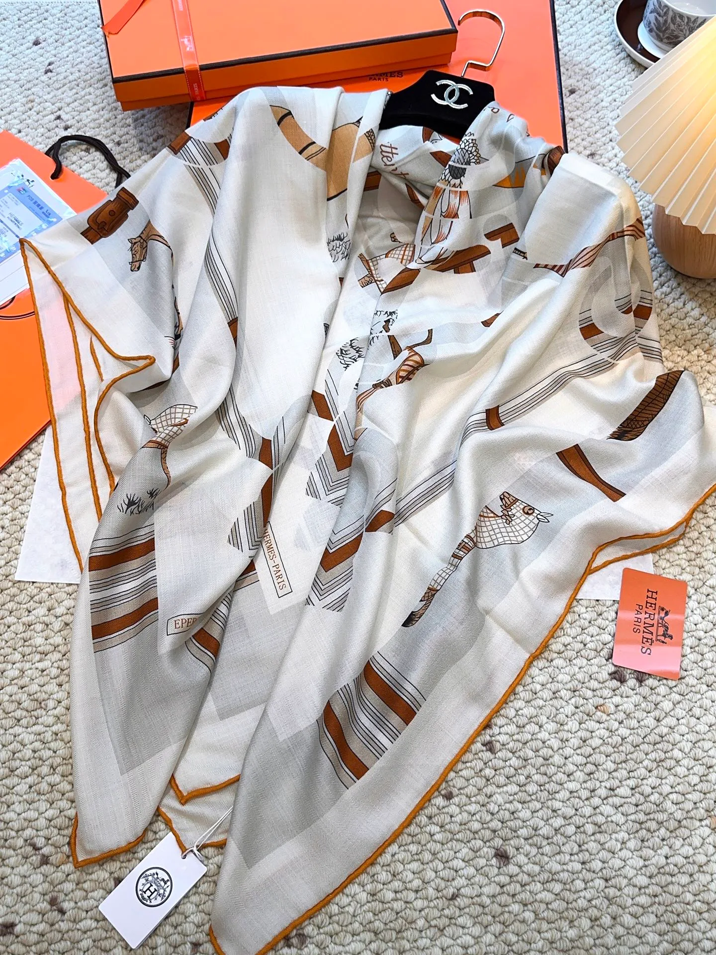 Шарфы Hermes 702877