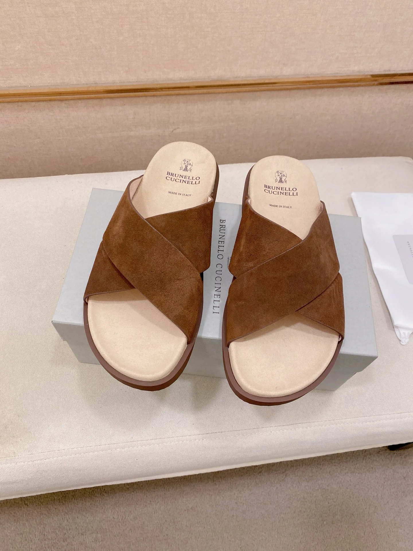 Сандалии Мужские Brunello Cucinelli 12785757