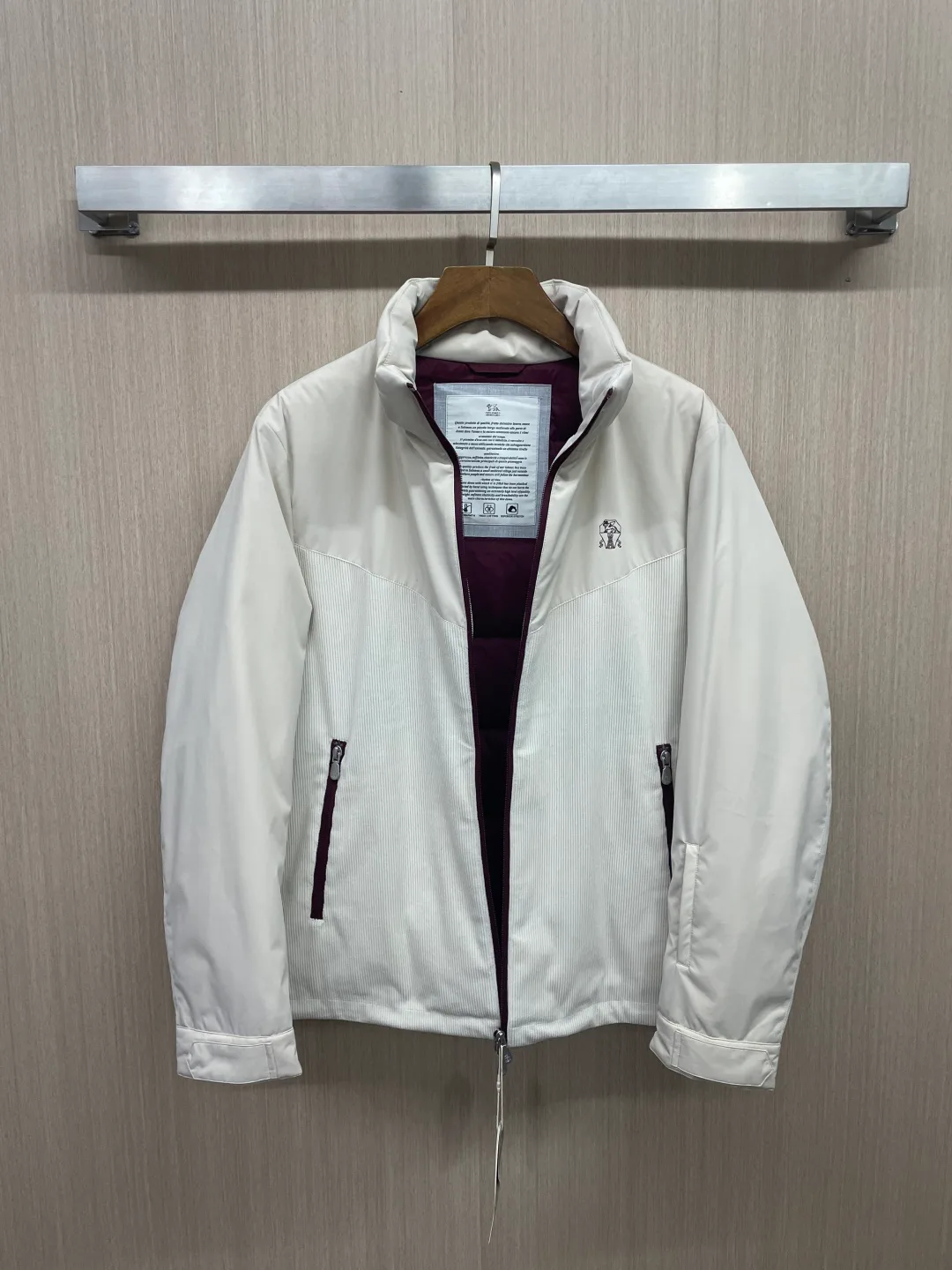 Куртки И Пуховики Мужские Brunello Cucinelli 181981