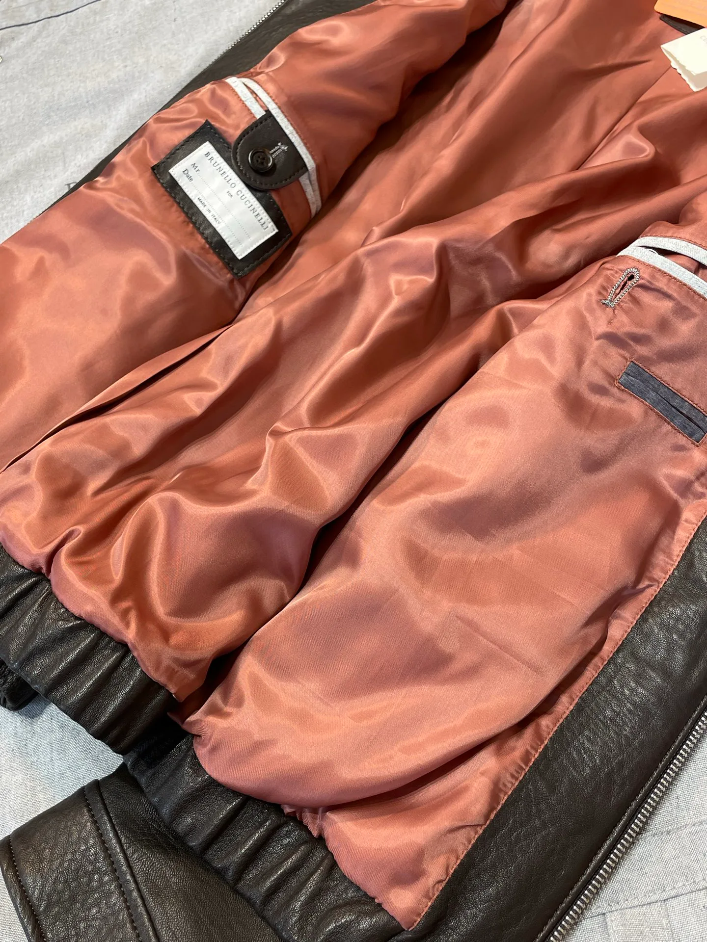 Кожаные Куртки И Дублёнки Мужские Brunello Cucinelli 18235995