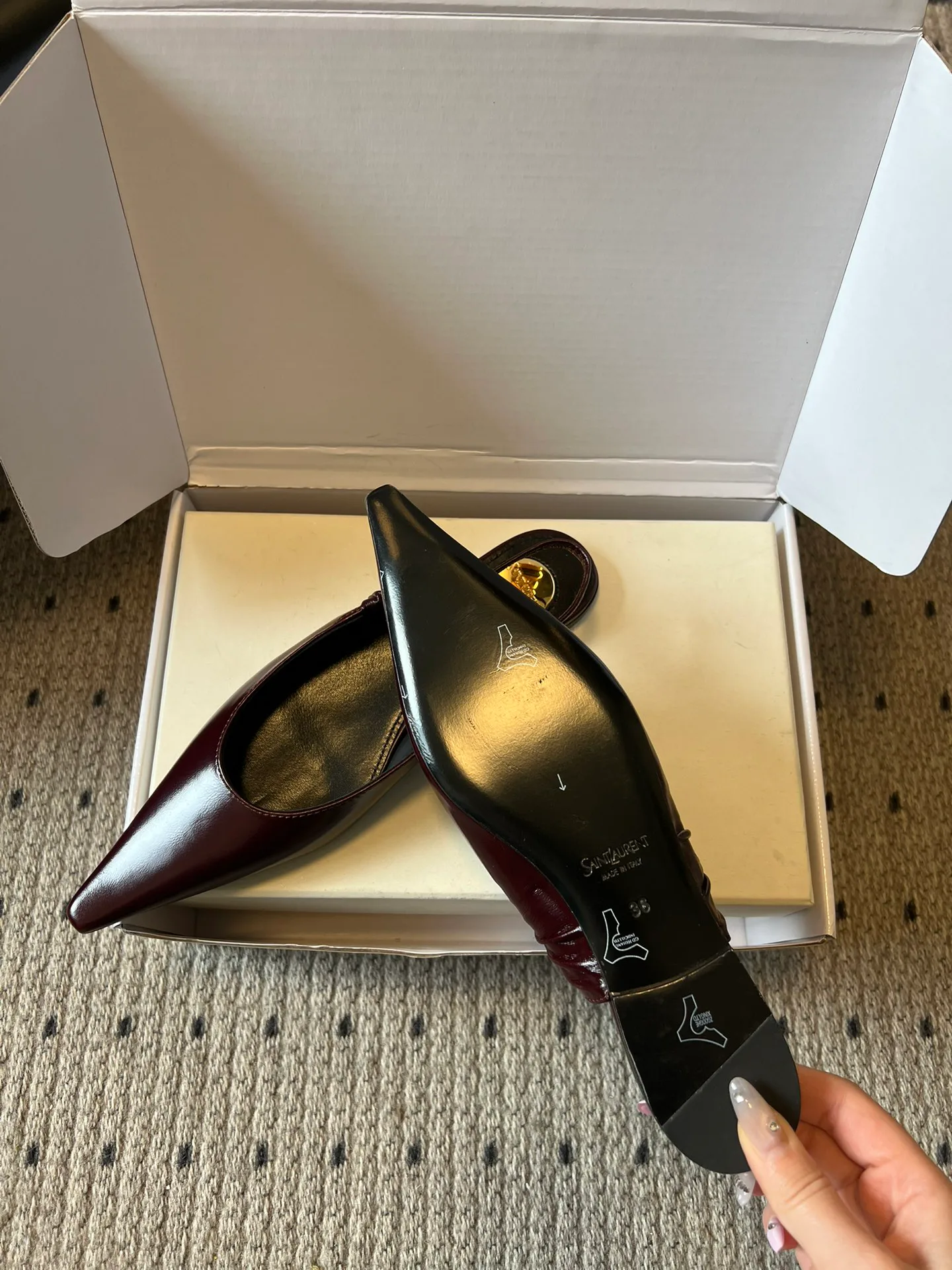 Туфли Женские Saint Laurent 10835502