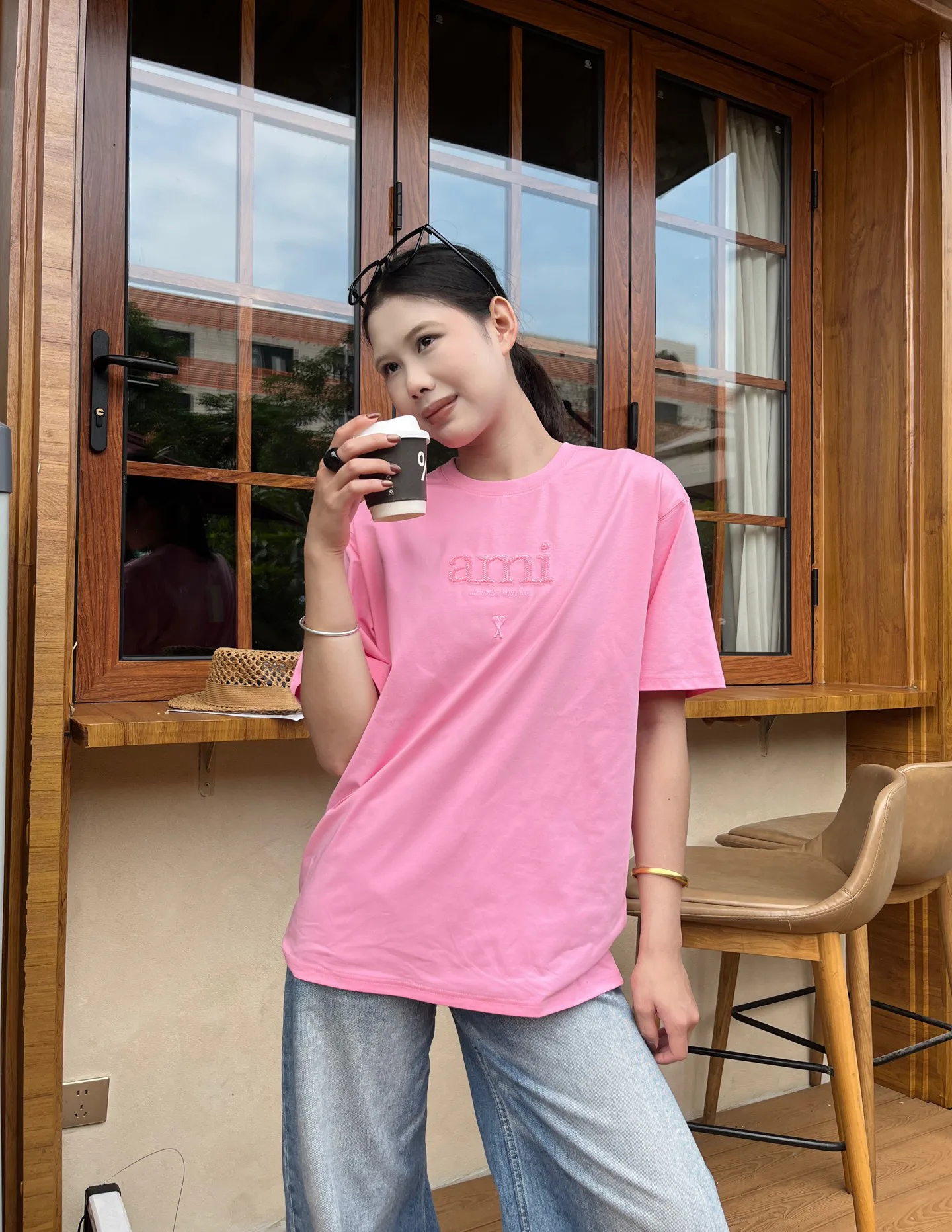 Футболки Женские Ami Paris 13405187