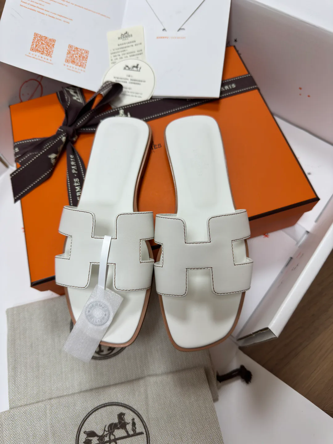 Шлепанцы Женские Hermes 1727217