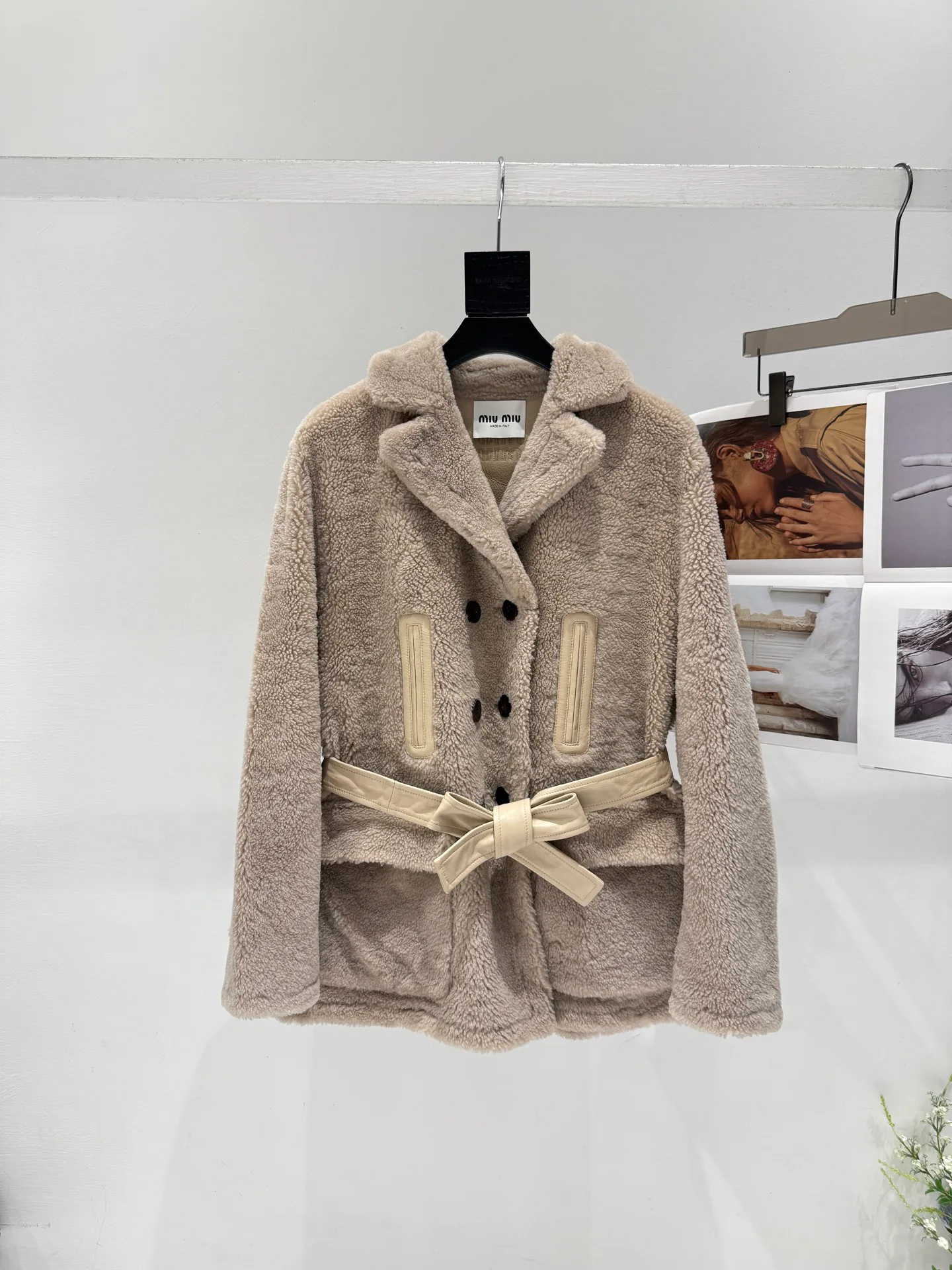 Кожаные Куртки И Дублёнки Женские Miu Miu 4771610