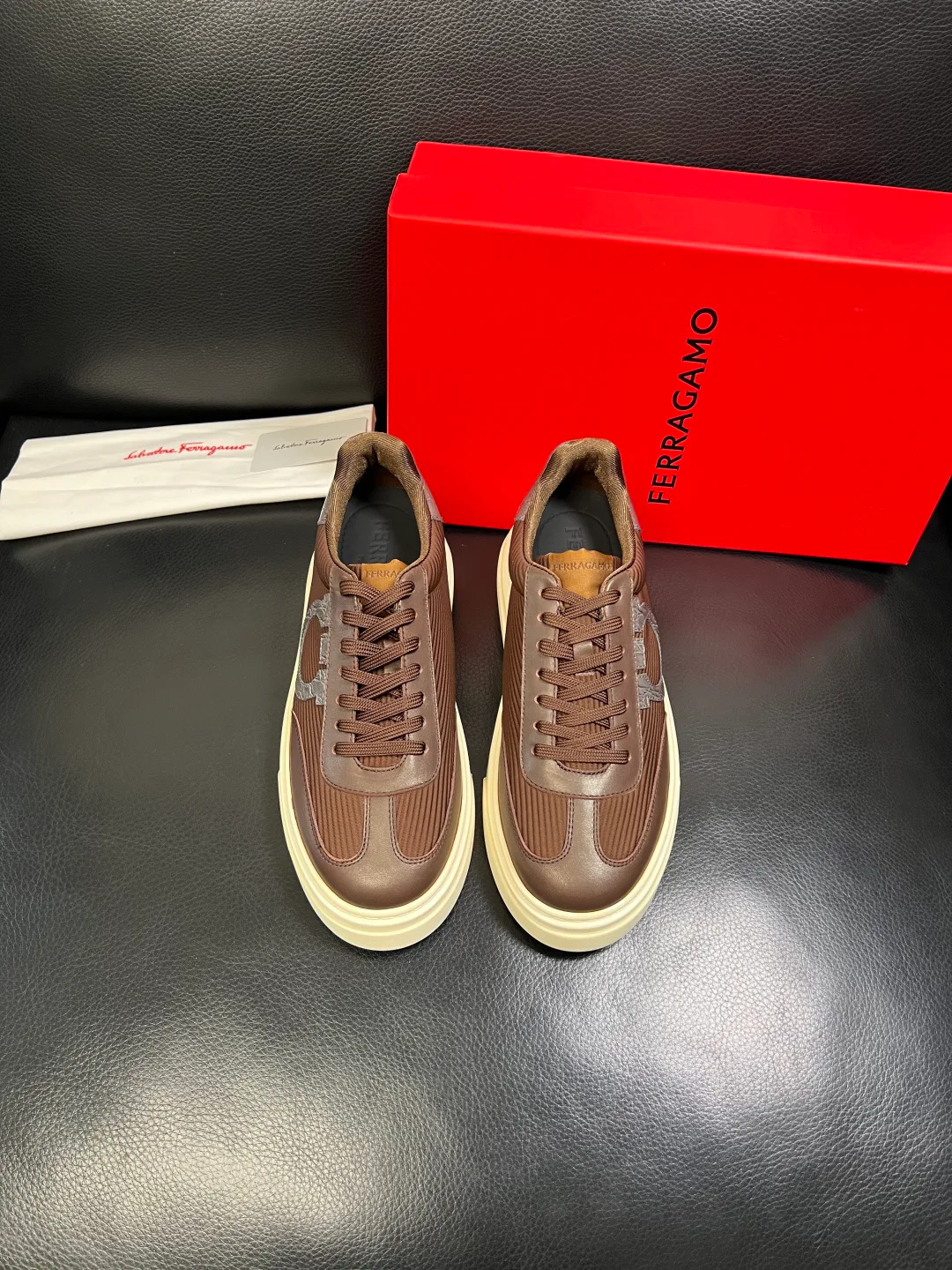 Кеды Мужские Salvatore Ferragamo 420046