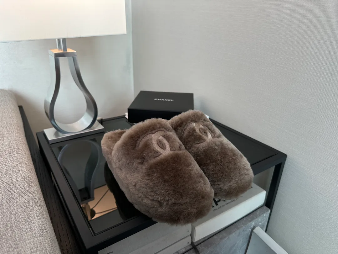 Тапочки Женские Chanel 386578