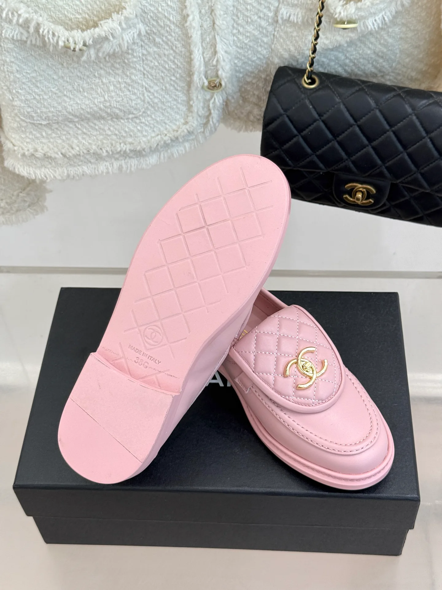 Лоферы И Мокасины Женские Chanel 17336073