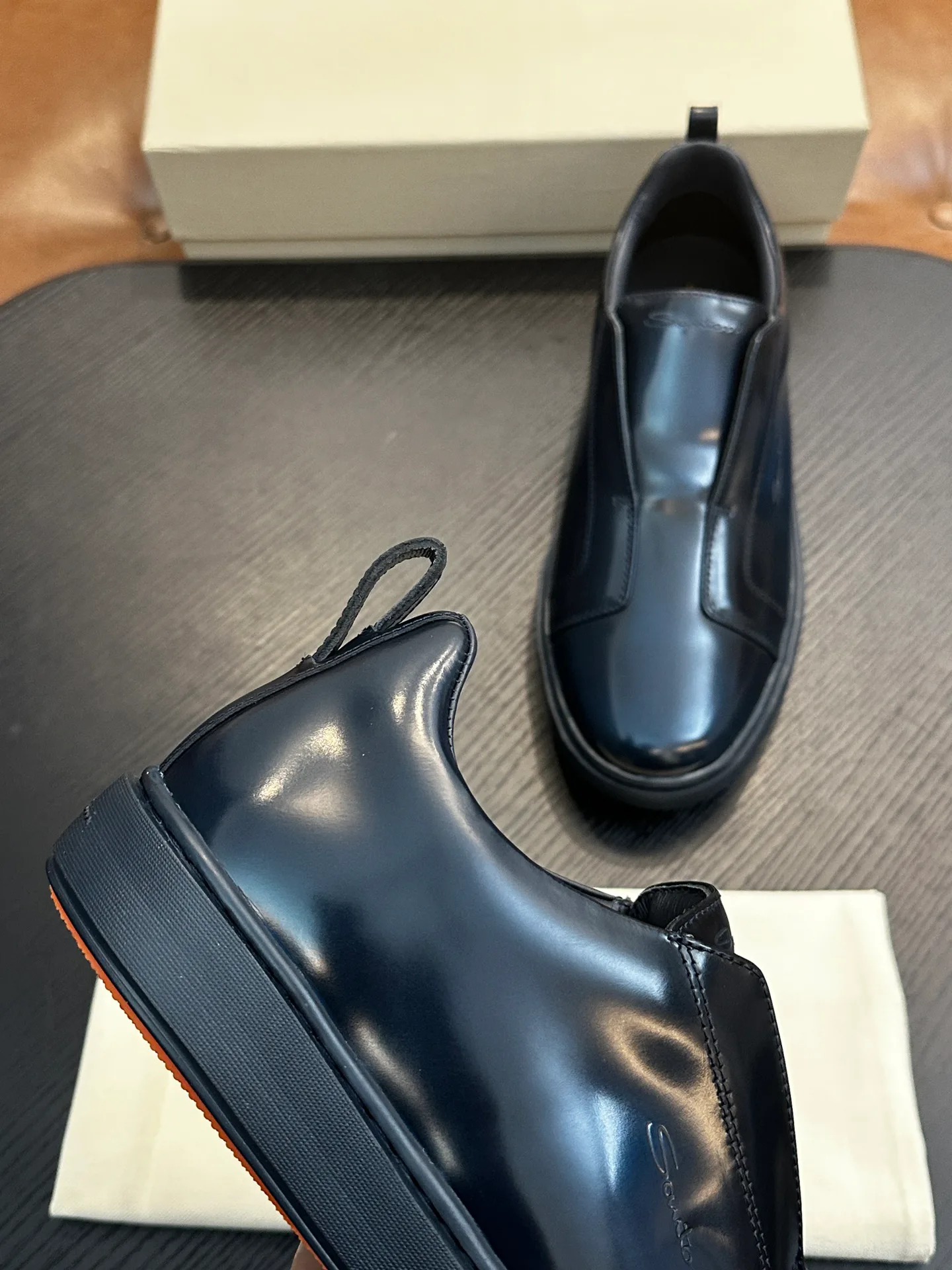 Лоферы Мужские Santoni 405145