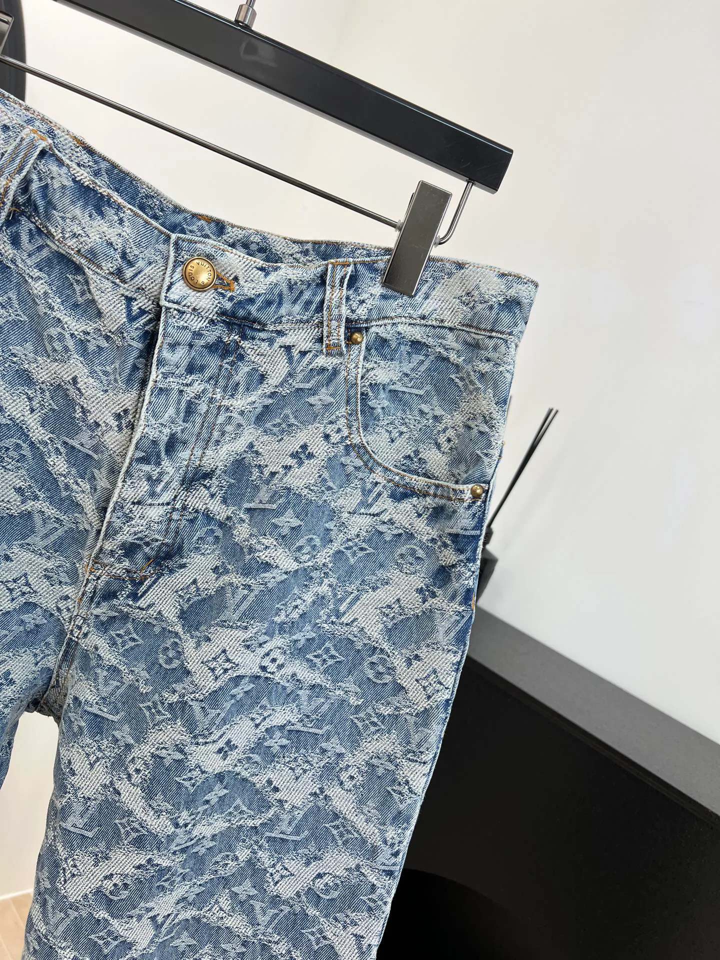 Джинсы Мужские Louis Vuitton 1801682