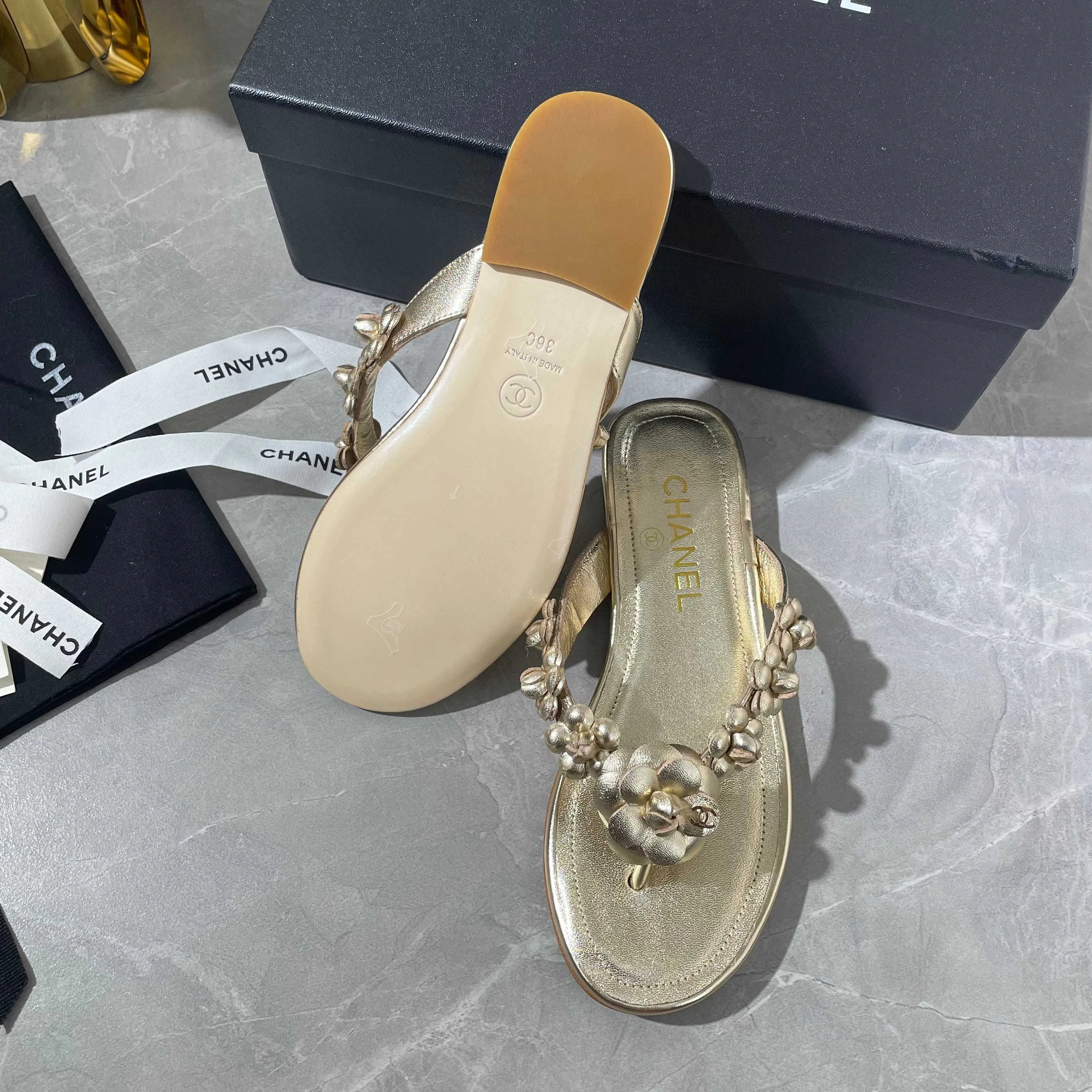 Шлепанцы Женские Chanel 17947069