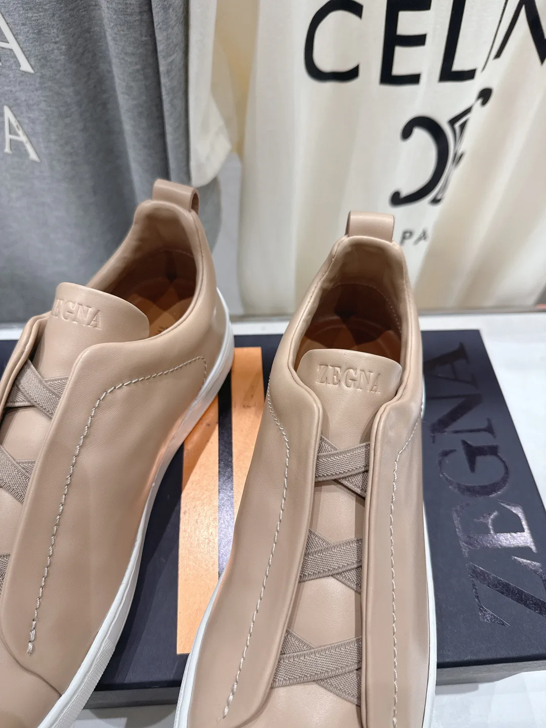 Слипоны Мужские Zegna 1293761