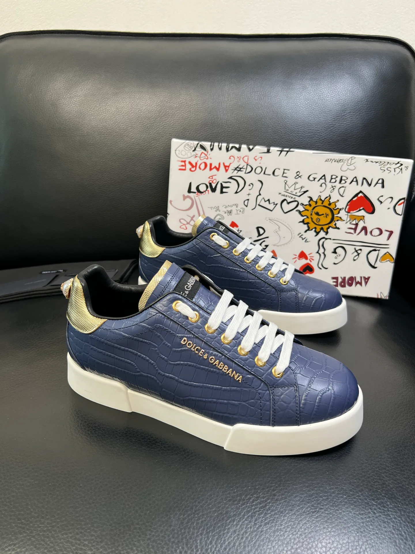 Кроссовки Мужские Dolce & Gabbana 163137