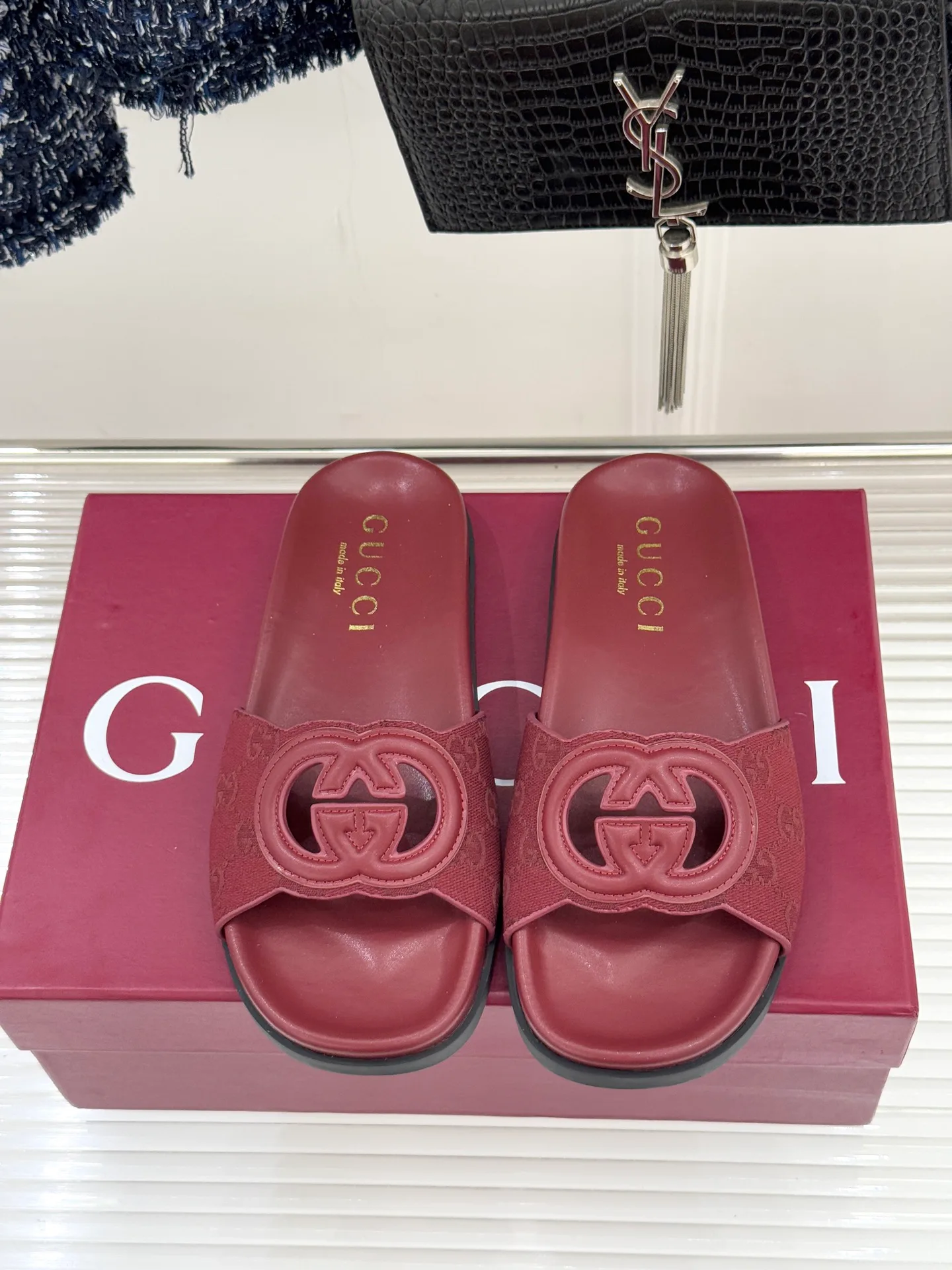 Шлепанцы Женские Gucci 4761374