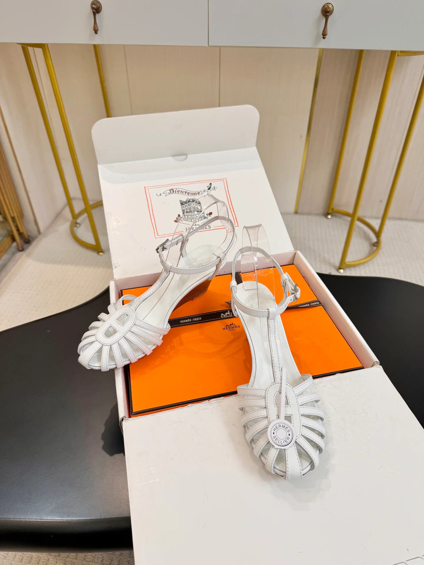 Босоножки Женские Hermes 17617904