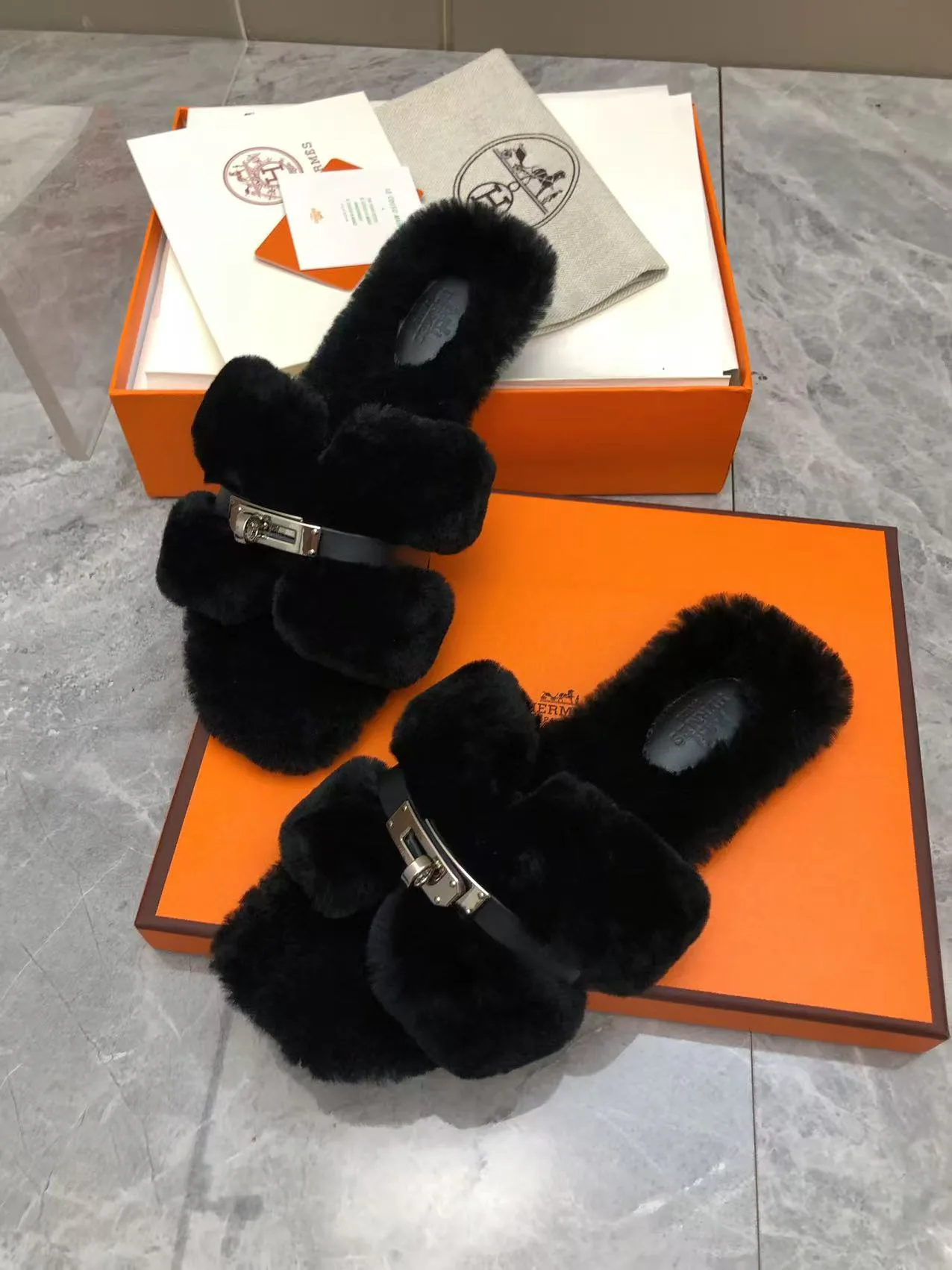 Тапочки Женские Hermes 19207995