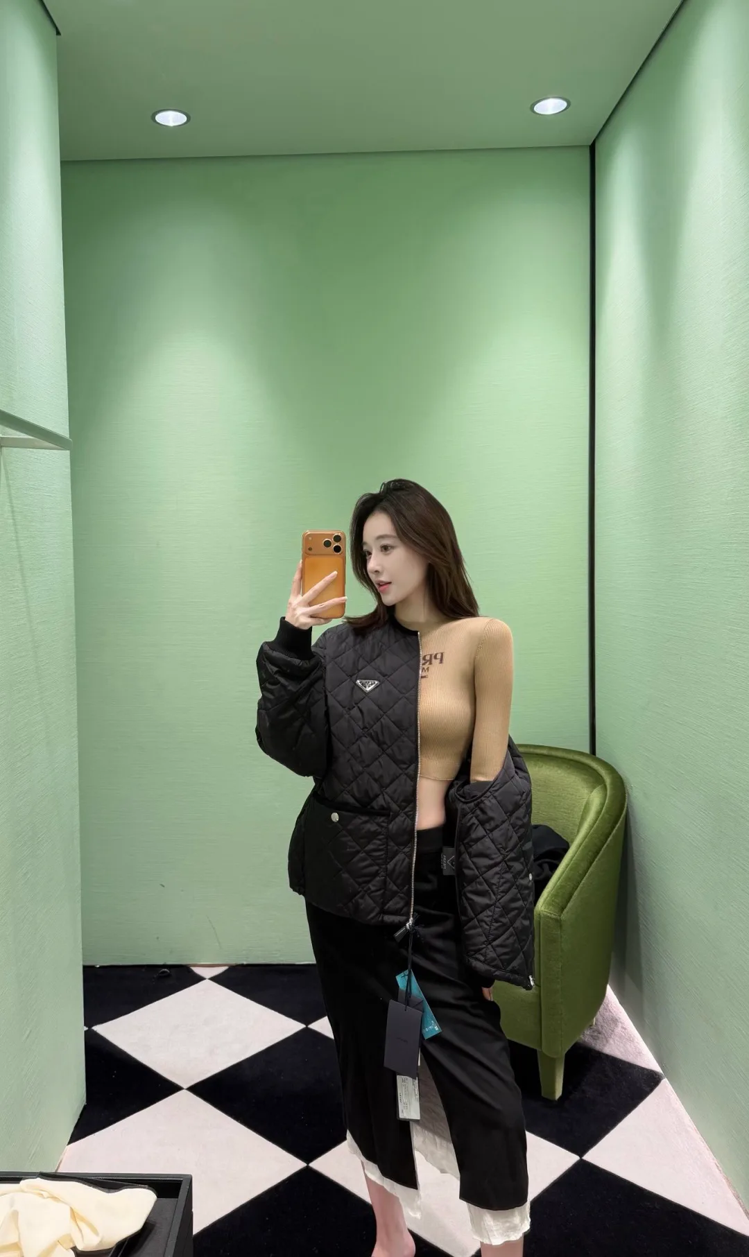 Куртки И Пуховики Женские Prada 18465918