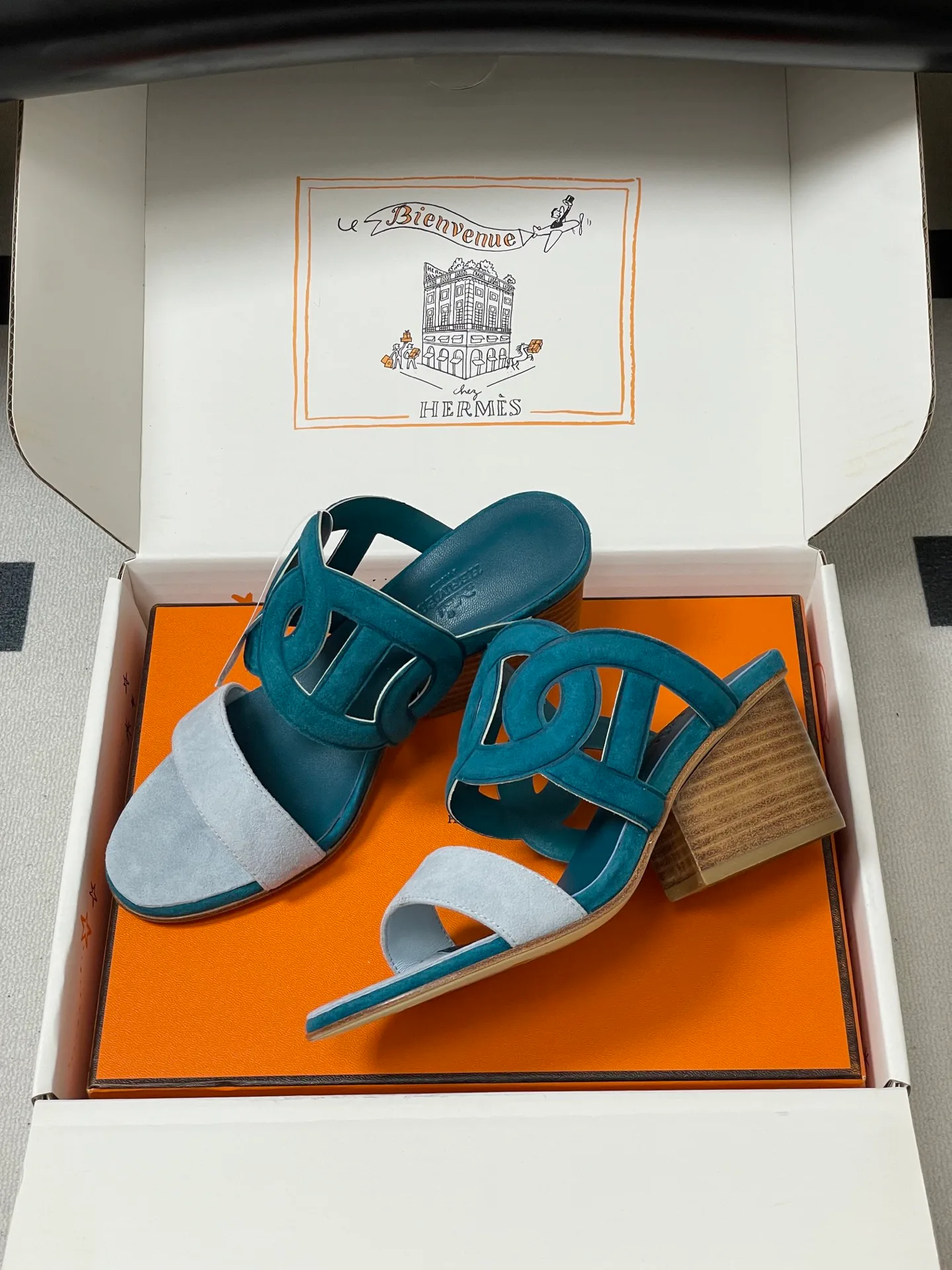 Босоножки Женские Hermes 9183044