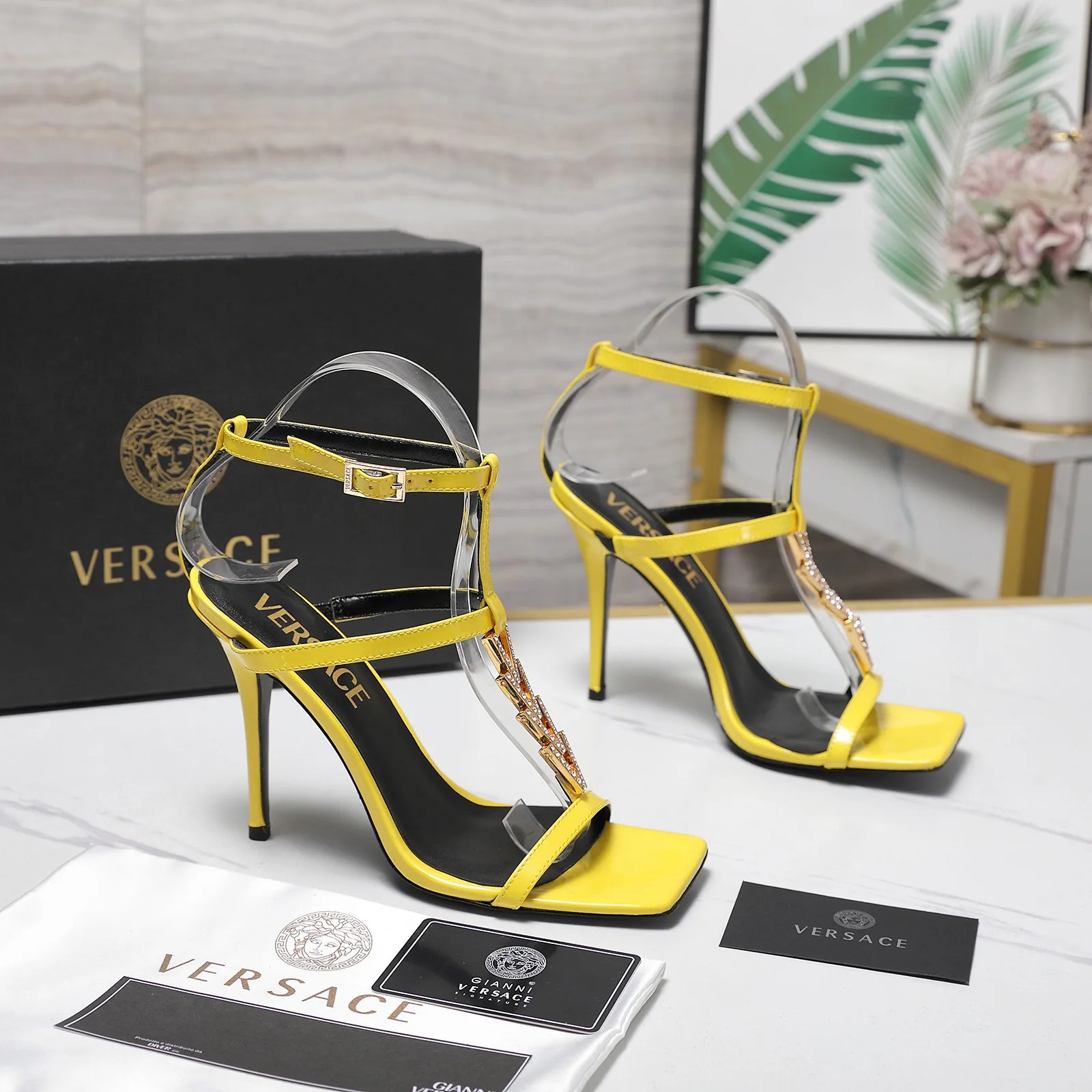 Босоножки Женские Versace 1262709