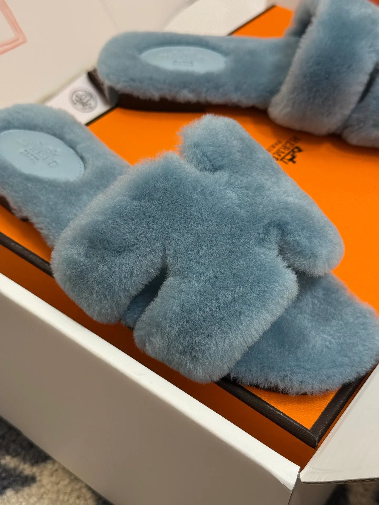 Тапочки Женские Hermes 60700