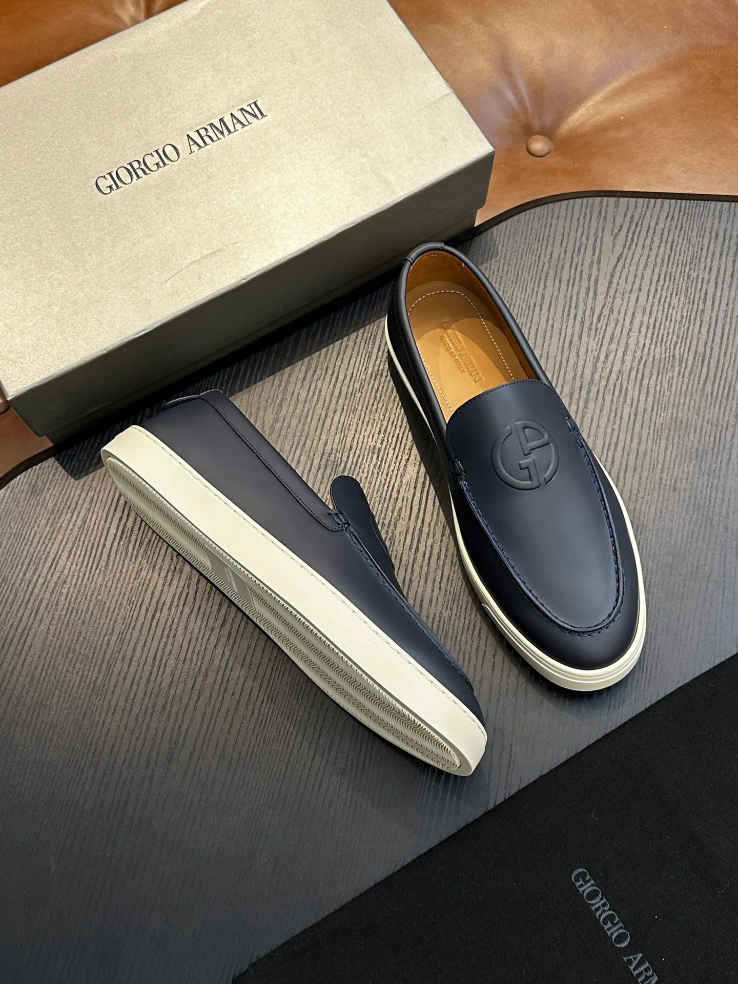 Лоферы И Туфли Мужские Armani 10490071