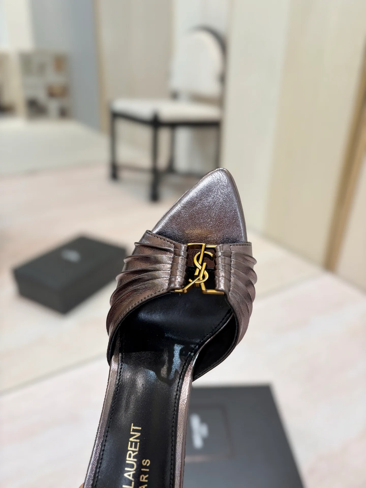 Мюли И Сабо Женские Saint Laurent 17476056