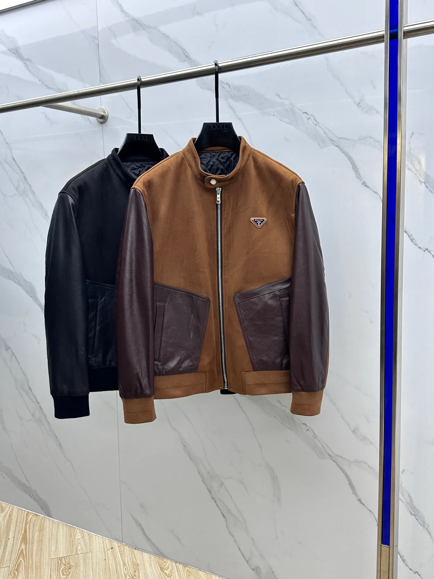 Кожаные Куртки И Дублёнки Мужские Prada 940681