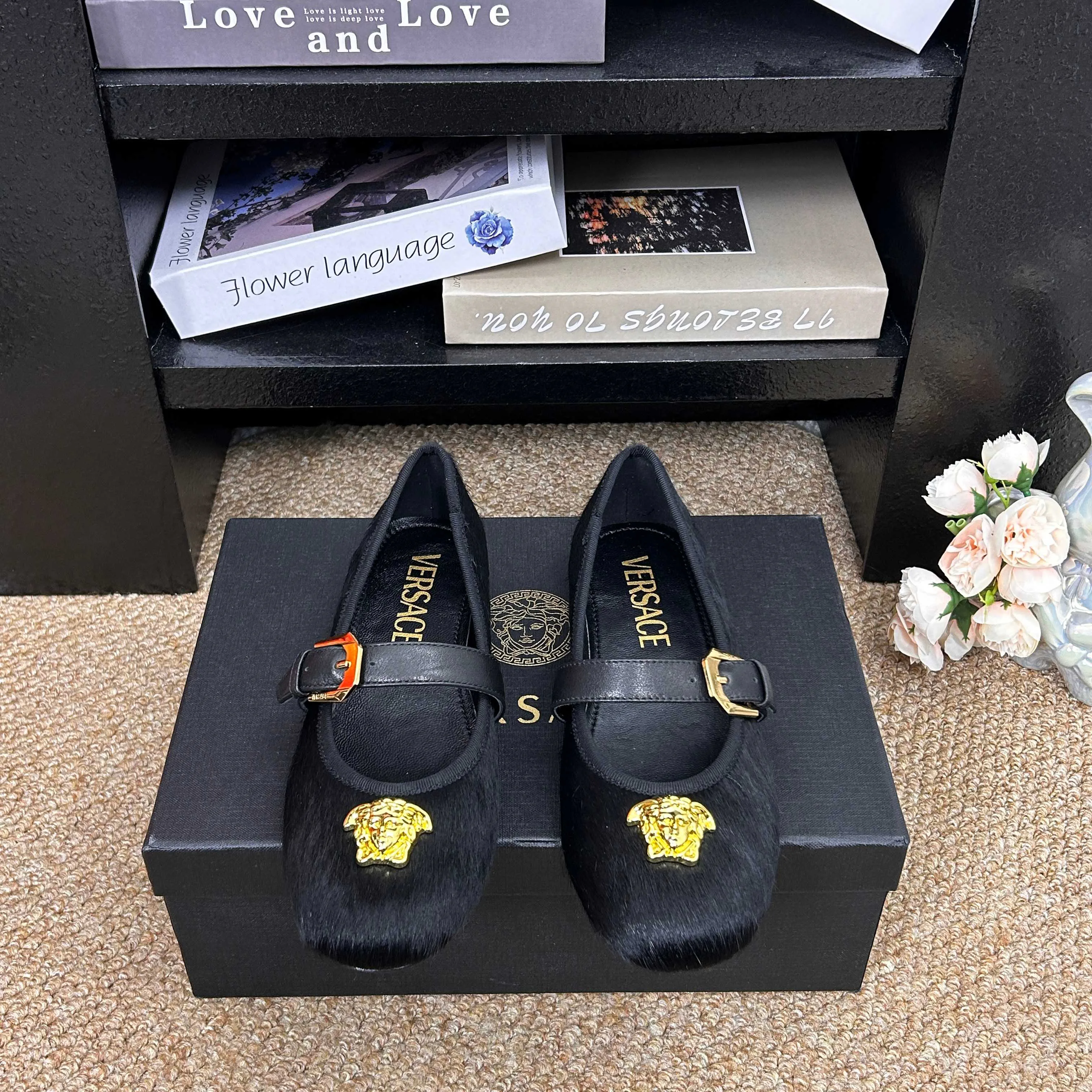 Балетки Женские Versace 9633230