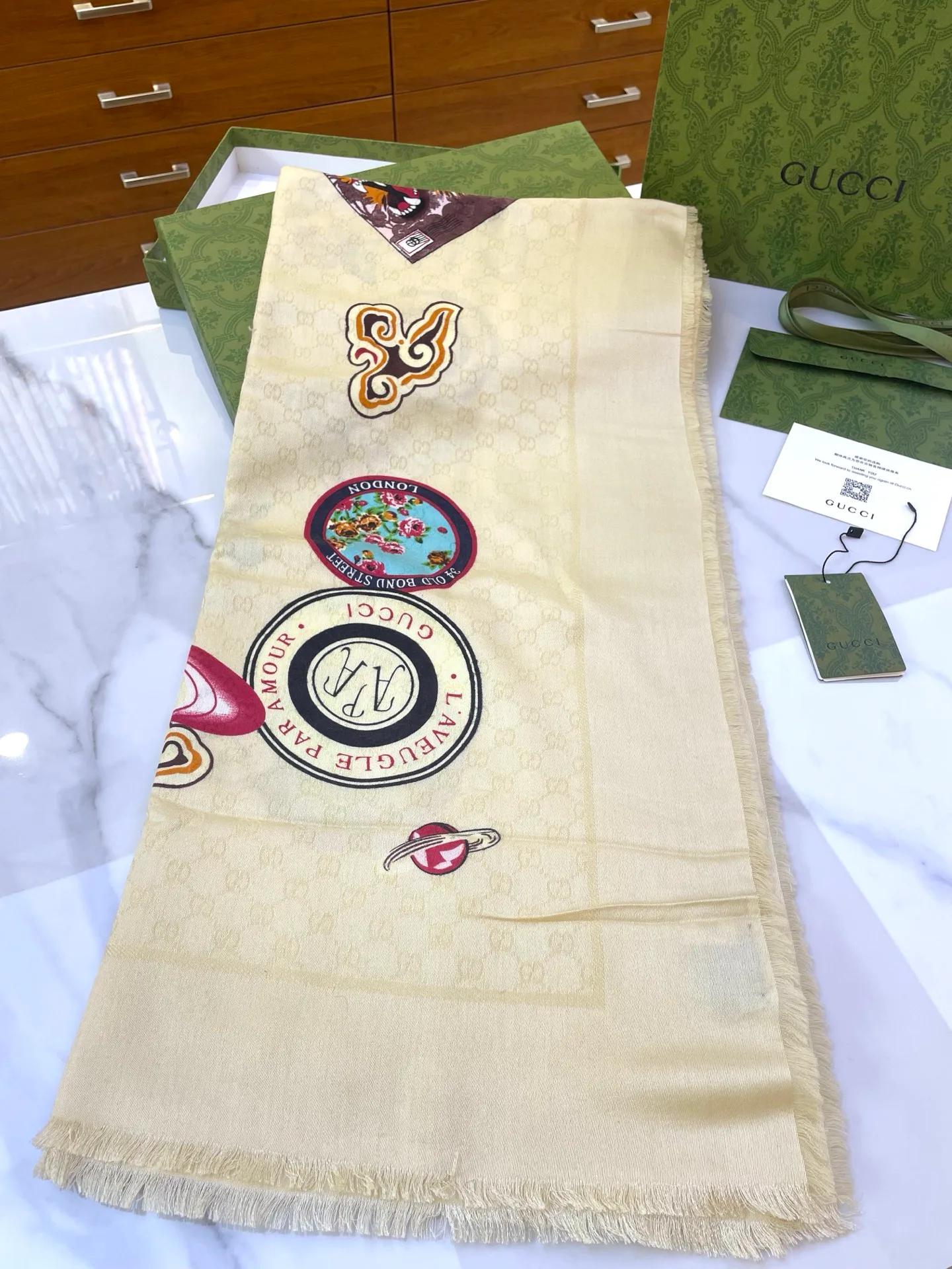 Шарфы Gucci 4874450