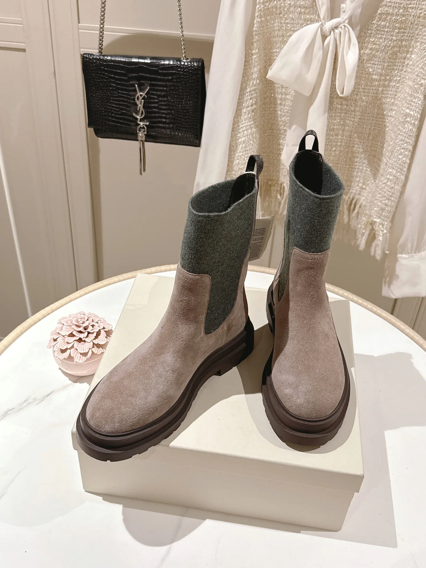 Ботинки Женские Brunello Cucinelli 18217299