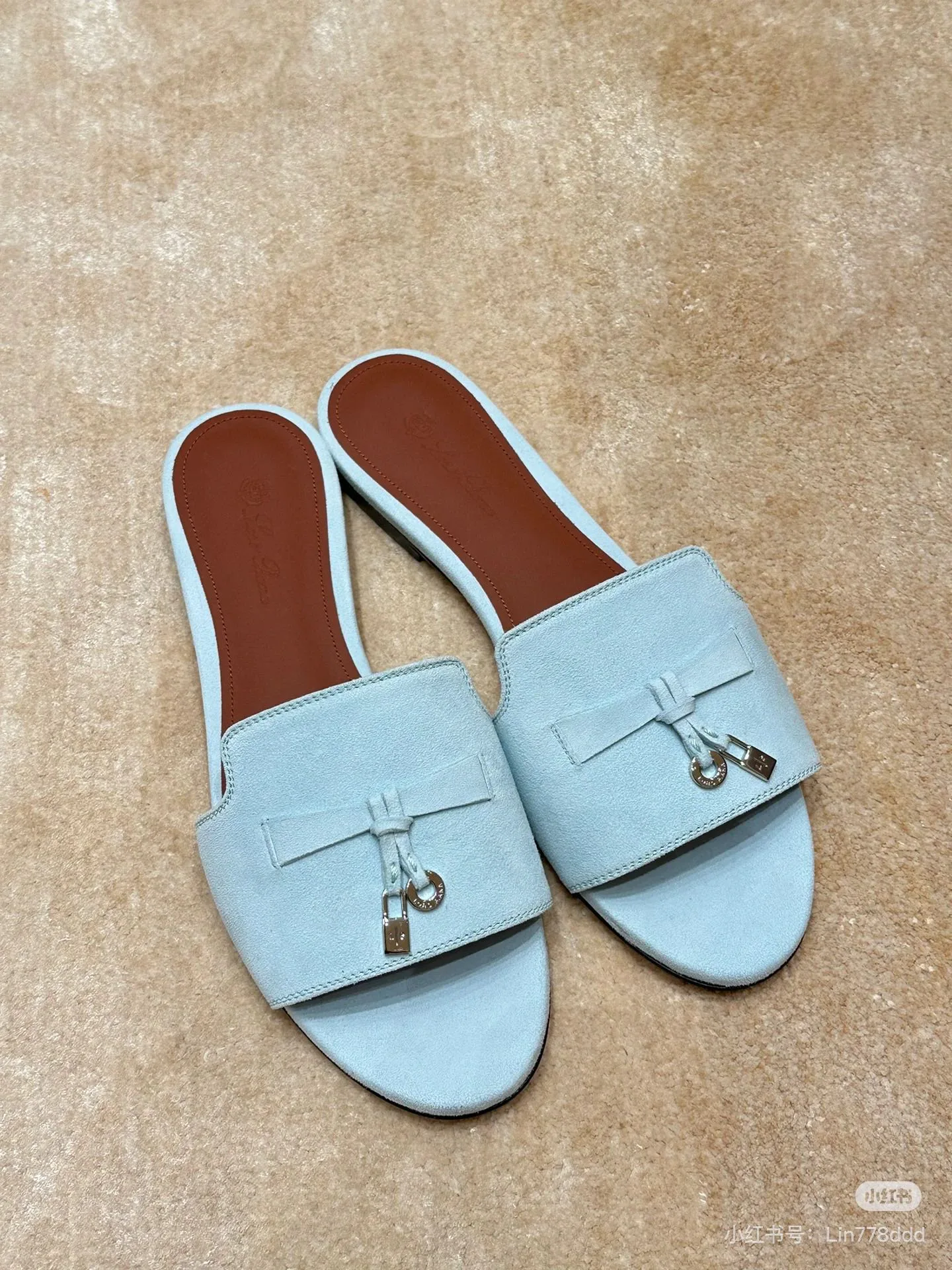 Шлепанцы Женские Loro Piana 25984